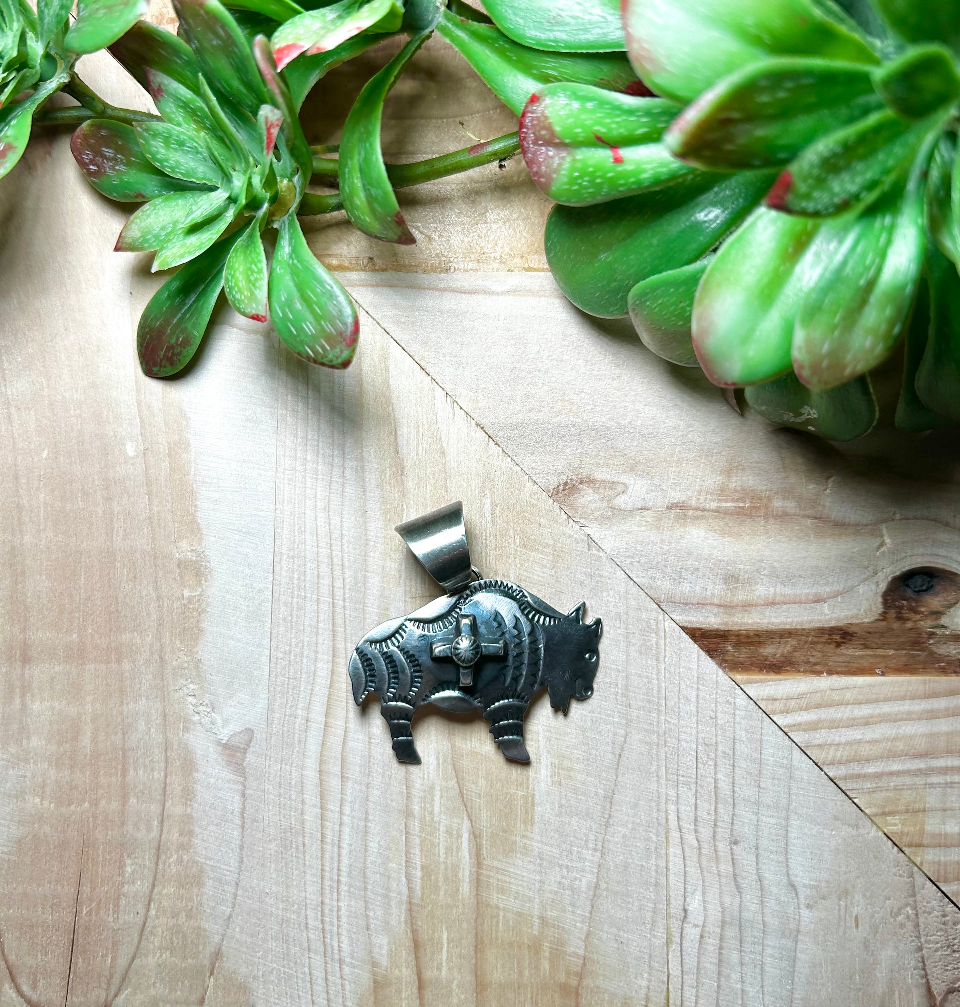 Chimney Butte Sterling Silver Pendant