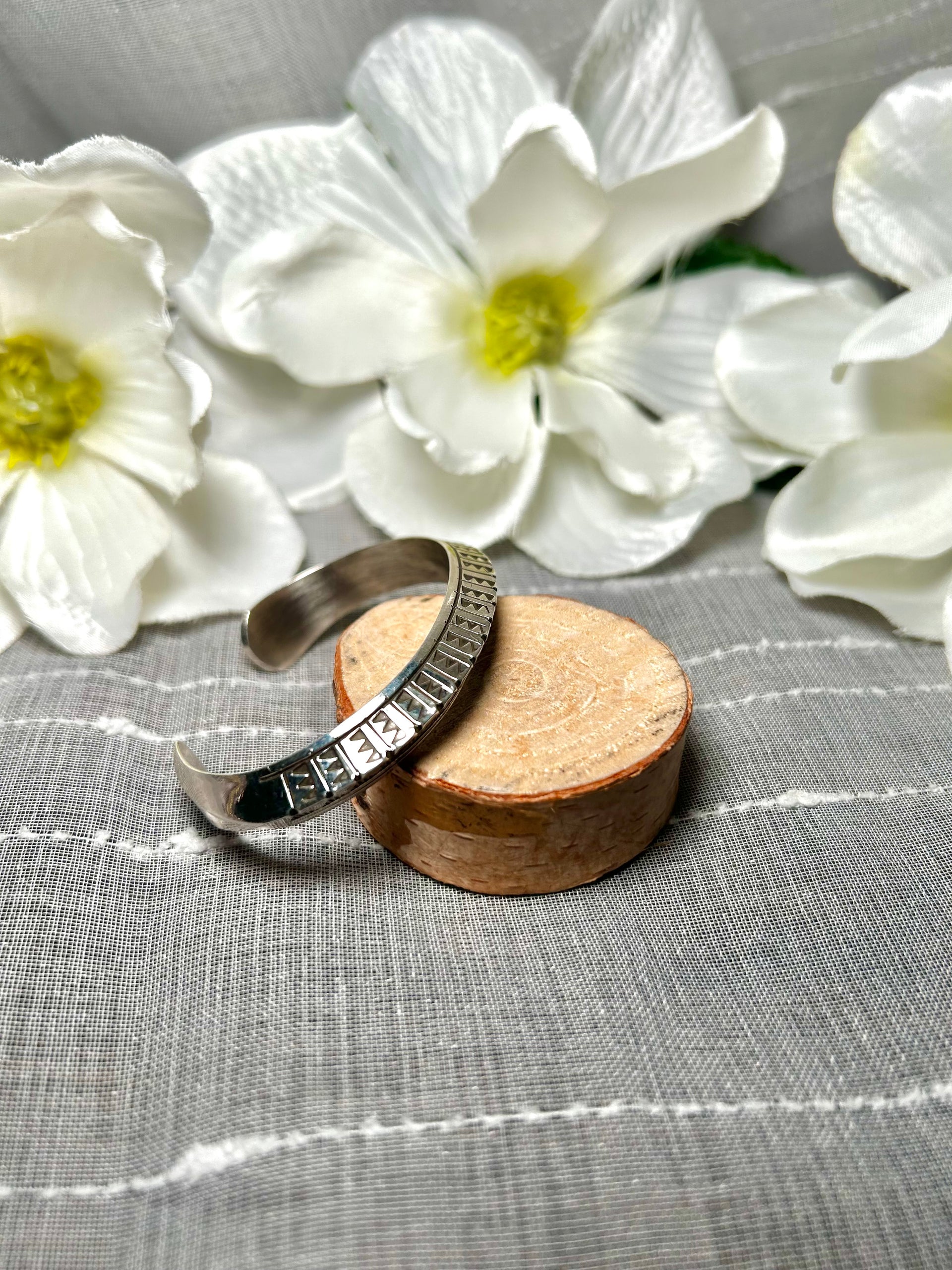 Wylie Secatero Sterling Silver Cuff Bracelet