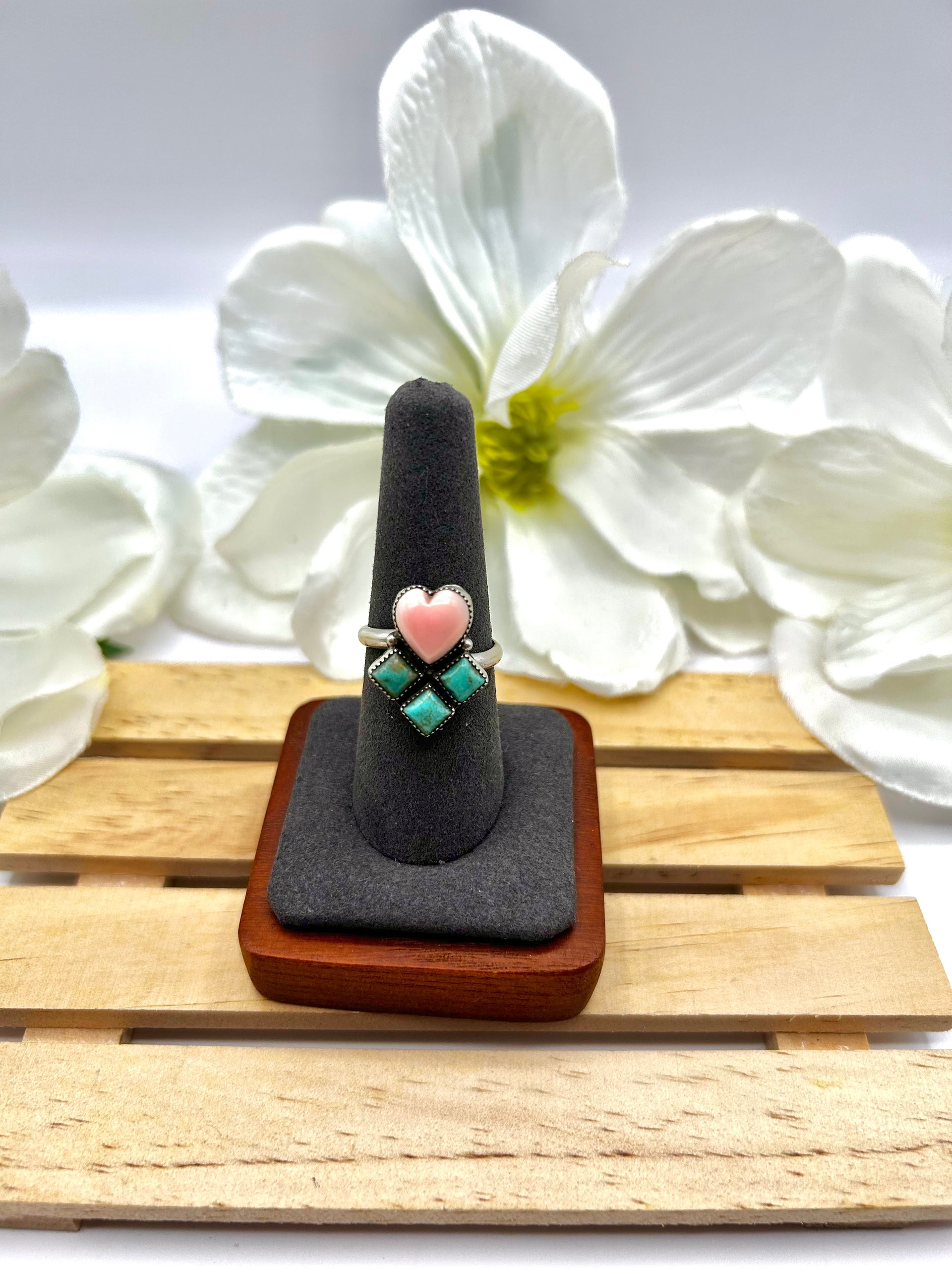 J Eysiyty Multi Stone & Sterling Silver Adjustable Ring