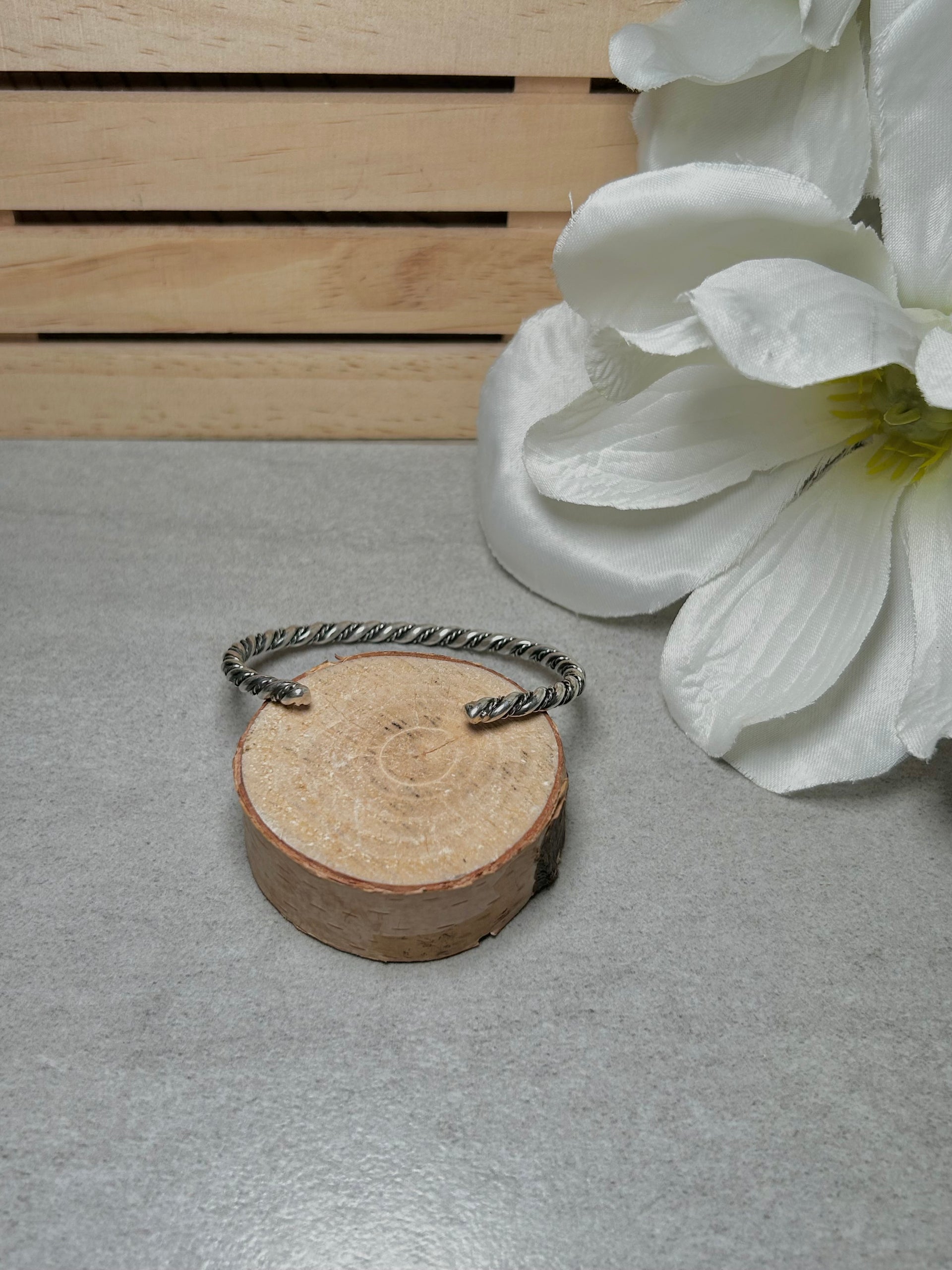 Navajo Sterling Silver Cuff Bracelet