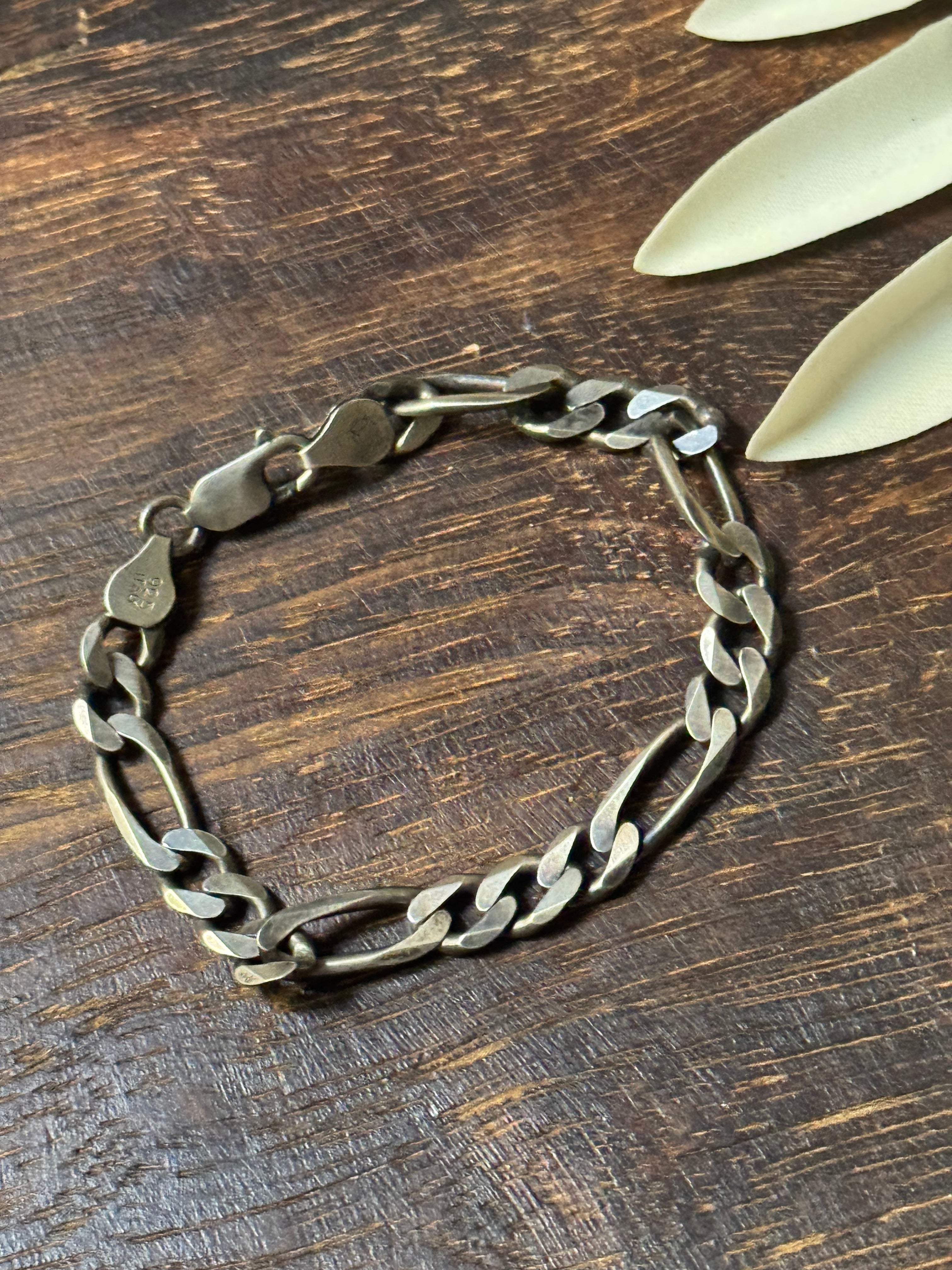 Sterling Silver Italian Links Bracelet