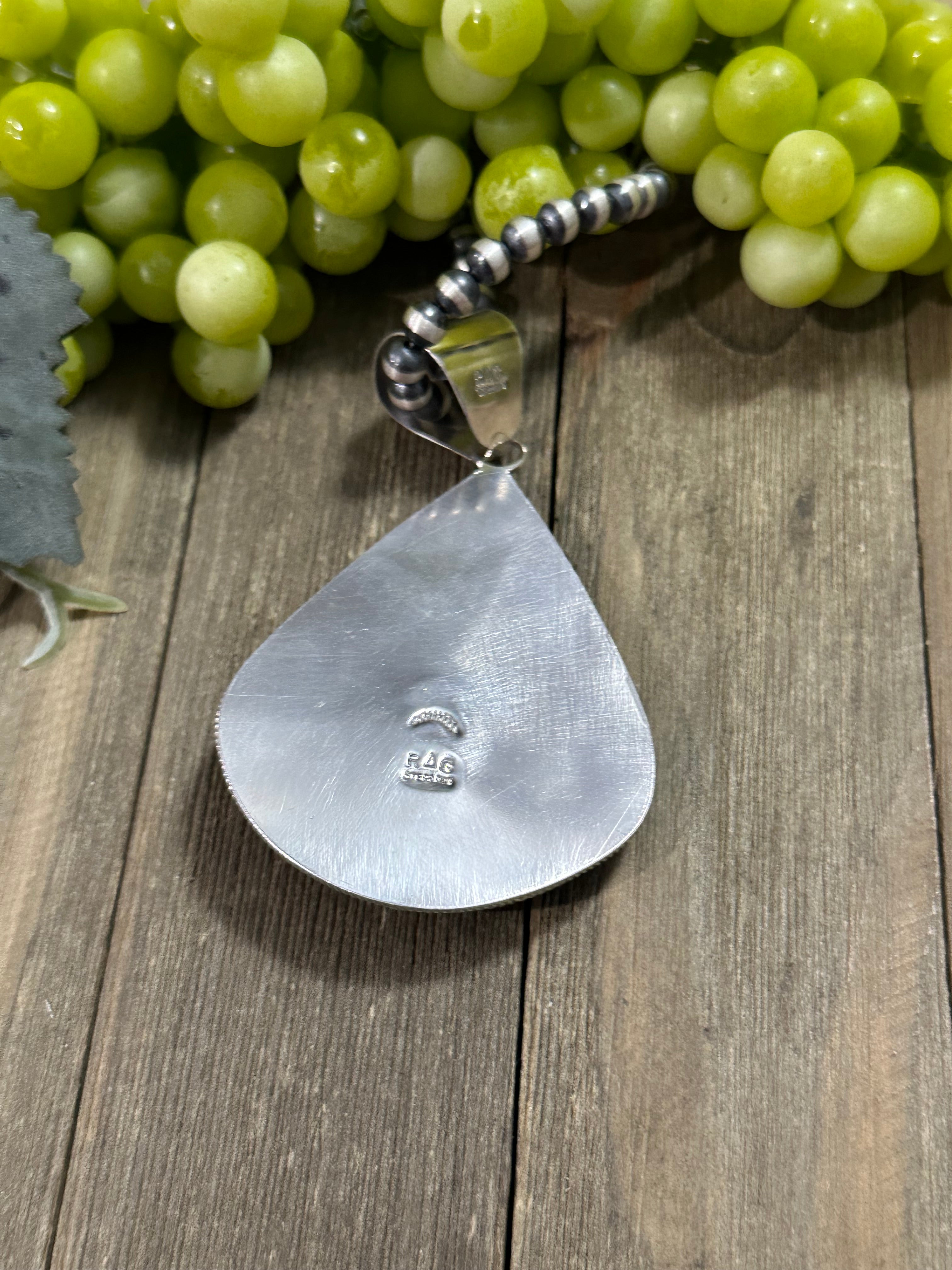 Reda Galvan Labradorite & Sterling Silver Pendant