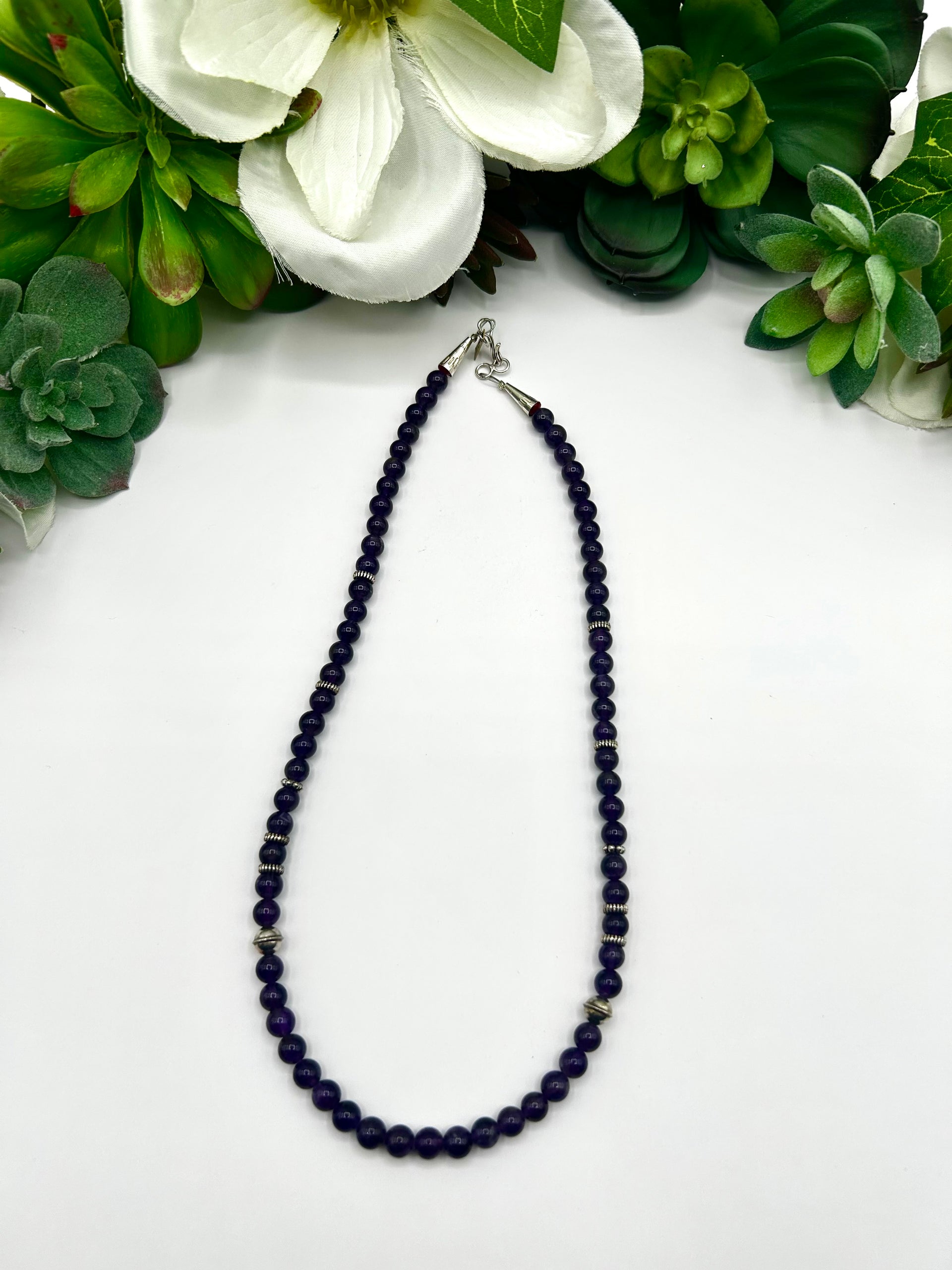 T & R Singer Multi Stone Necklace
