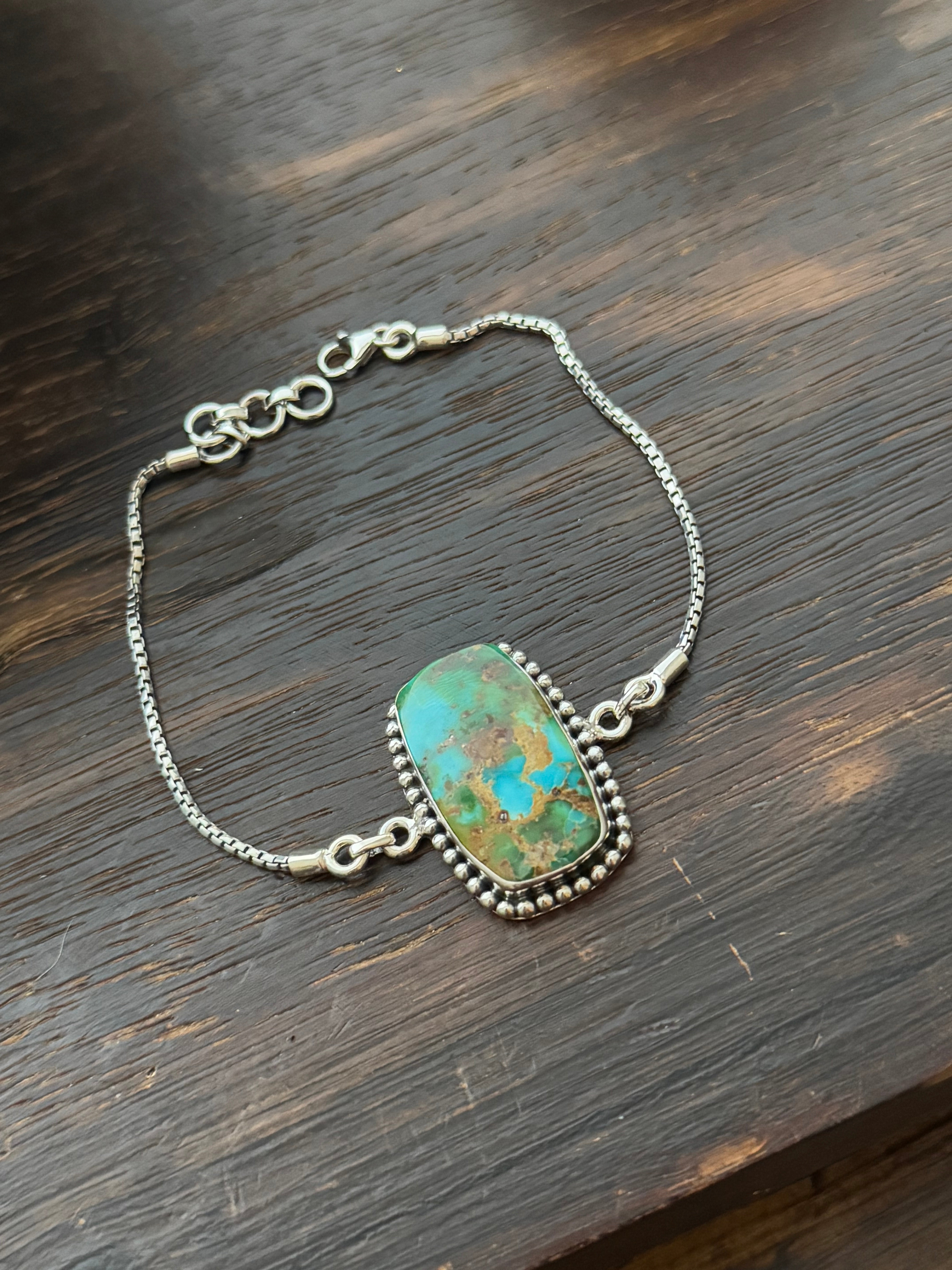 TTD Sonoran Mountain Turquoise & Sterling Silver Bracelet