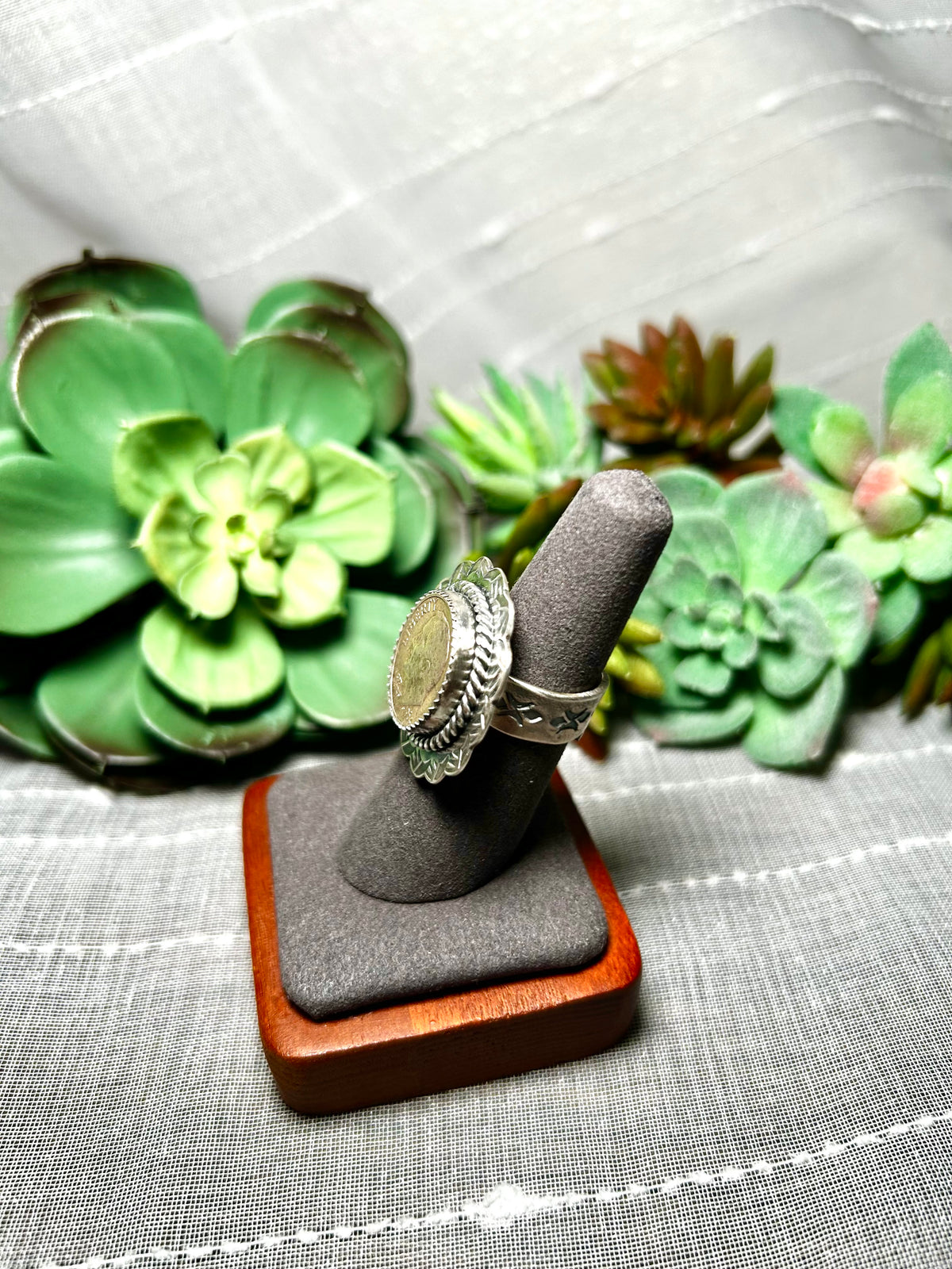 Jeffrey A Rings Jeff Largo Sterling Silver Adjustable Ring