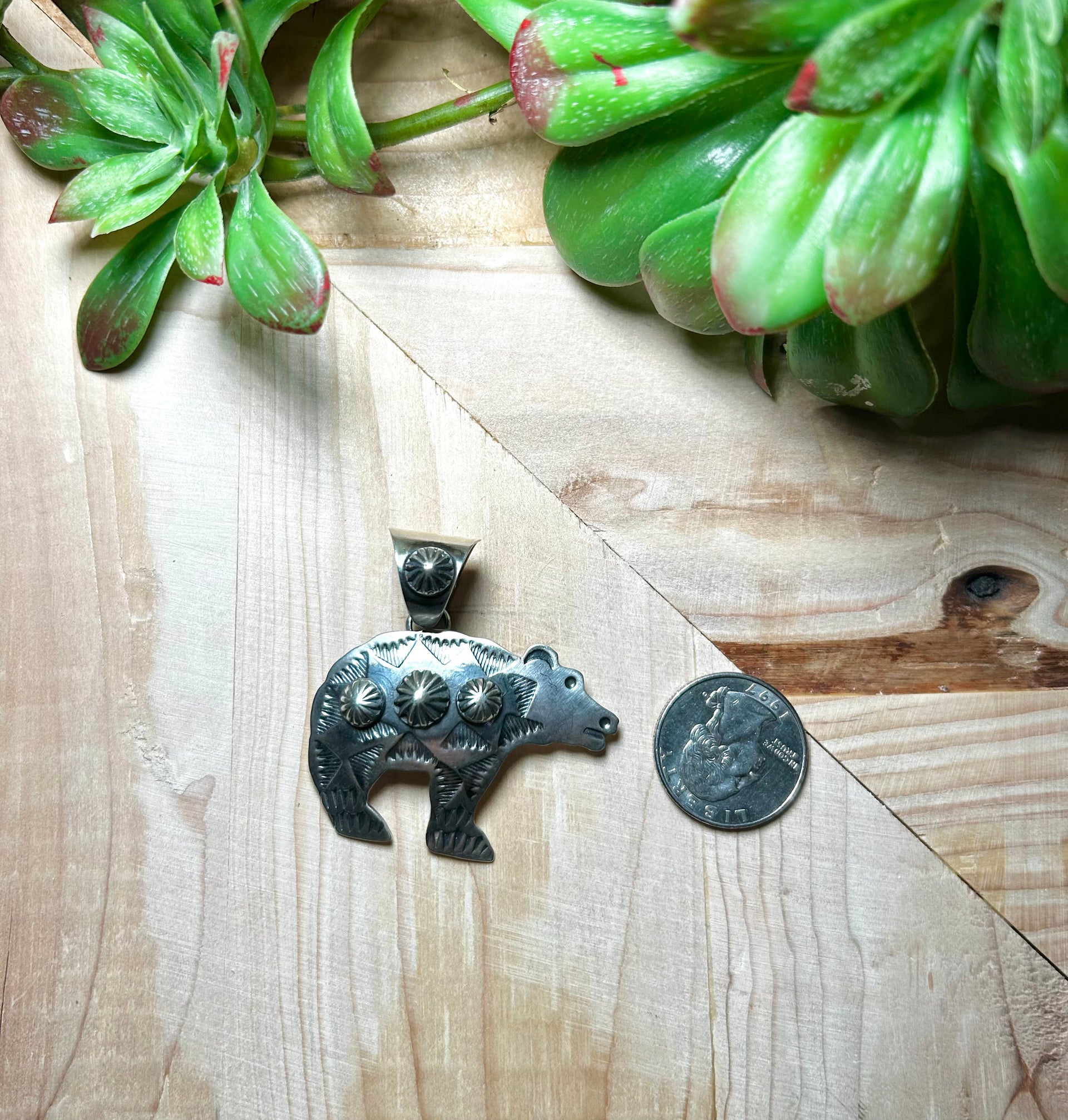 Chimney Butte Sterling Silver Pendant