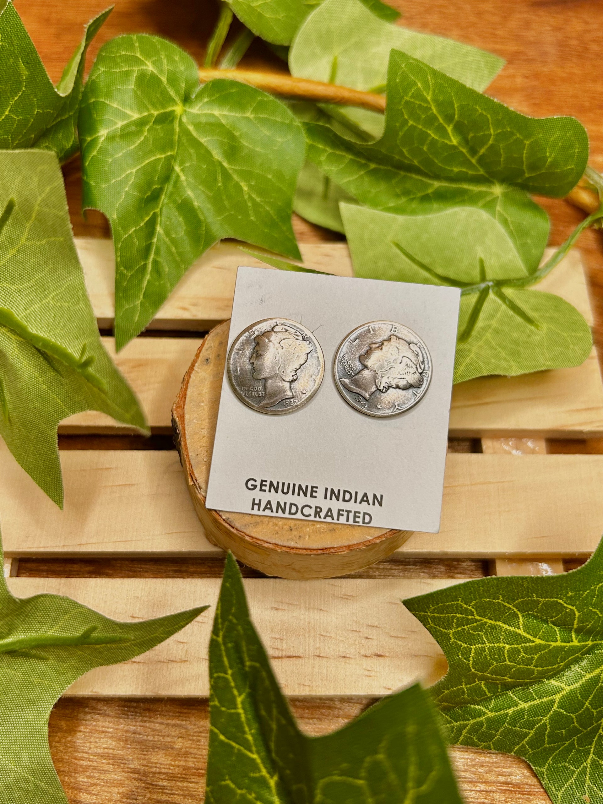 Dylan Hopper Made Sterling Silver Post Earrings