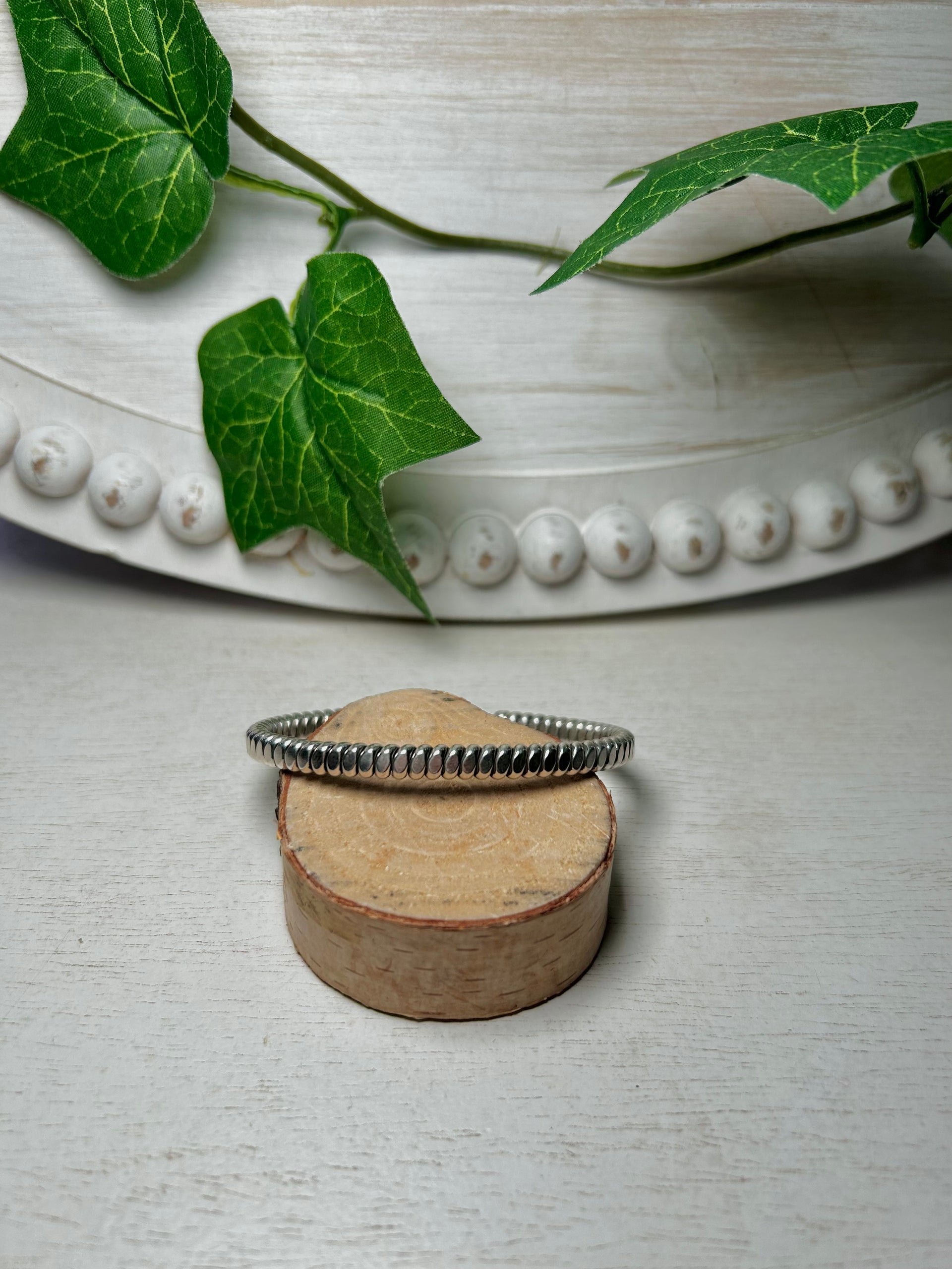 Navajo Made Sterling Silver Cuff Bracelet