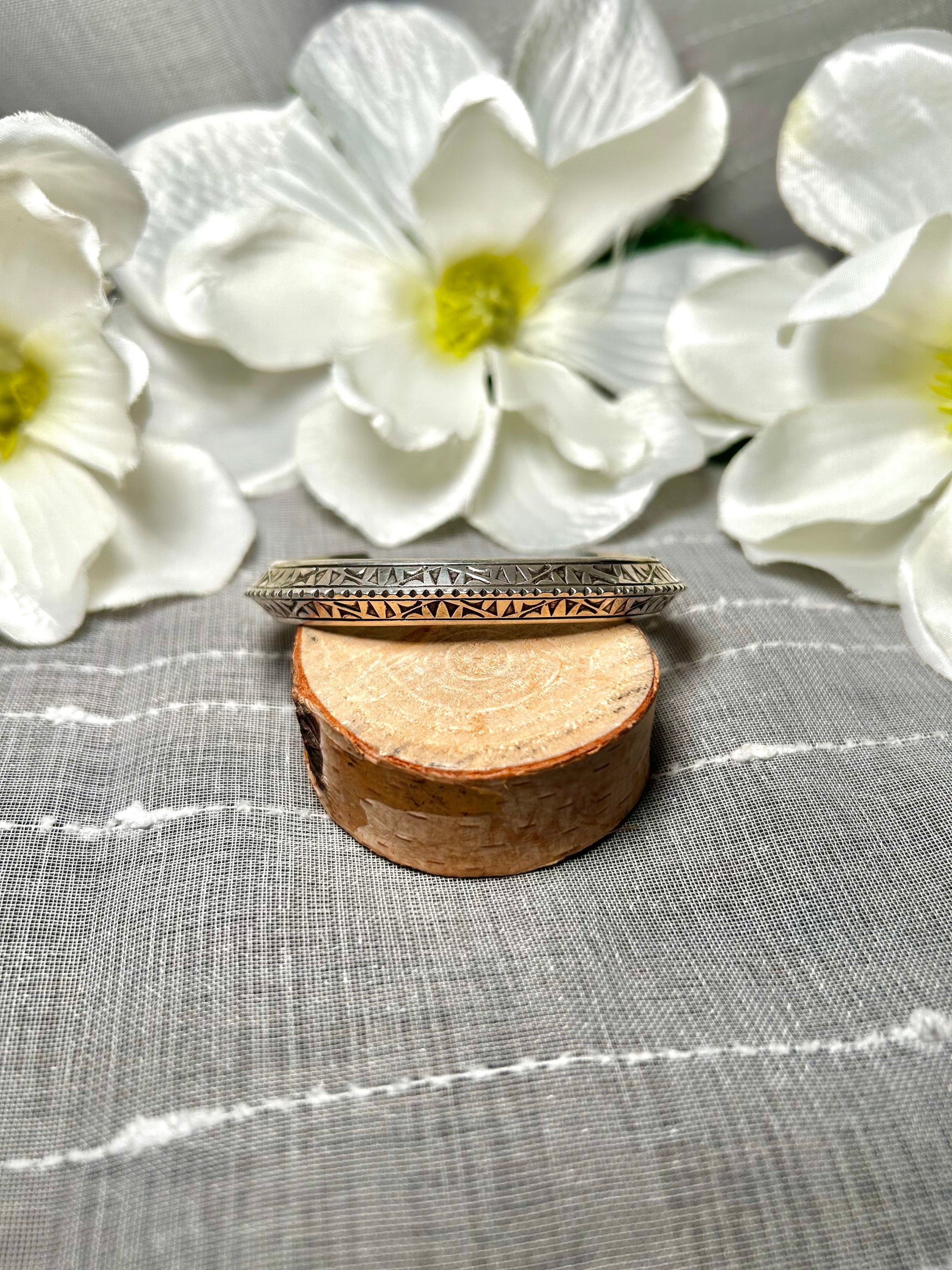 Wylie Secatero Sterling Silver Cuff Bracelet