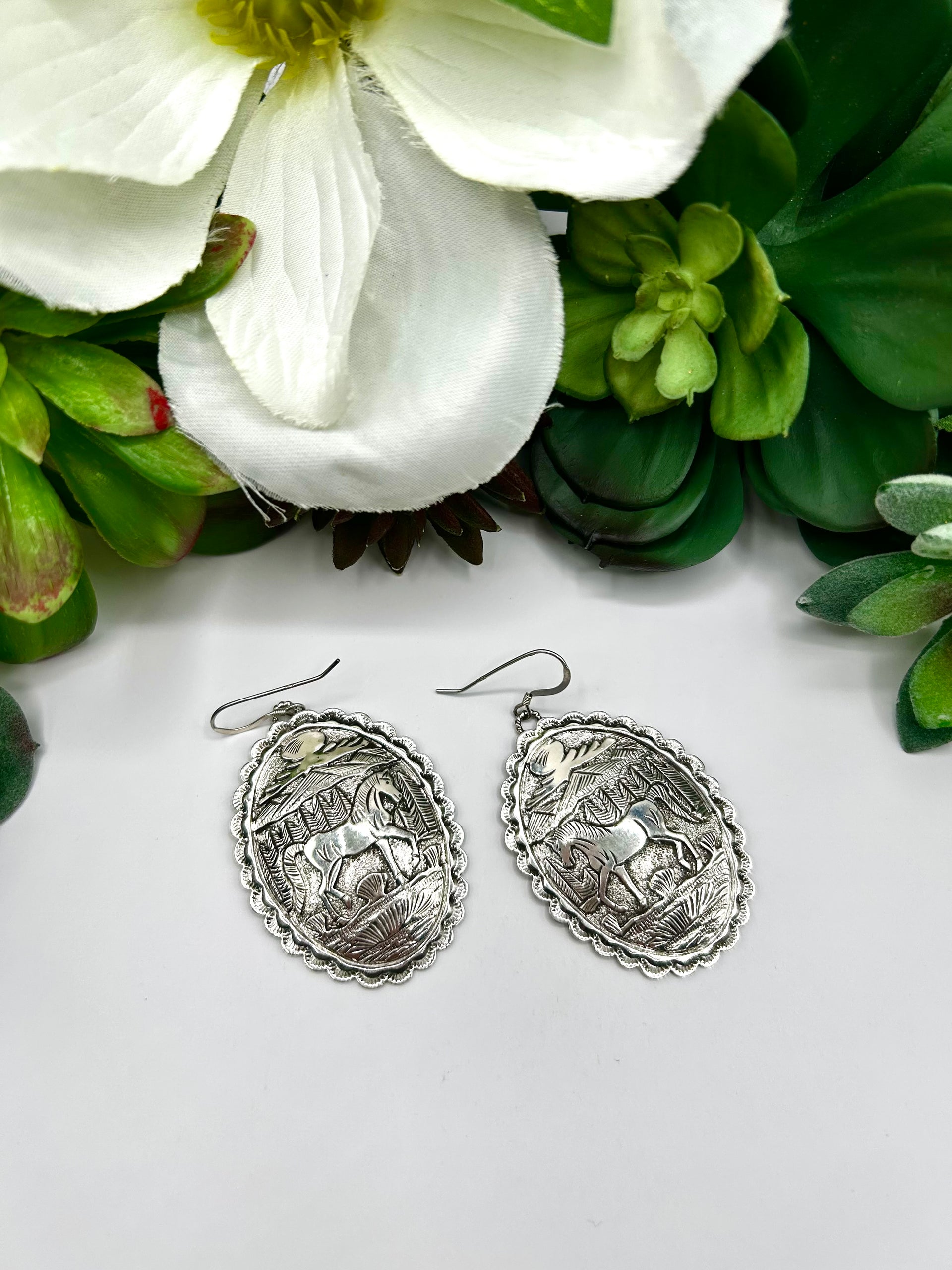 Jereme Delgarito Sterling Silver Hook Dangle Earrings