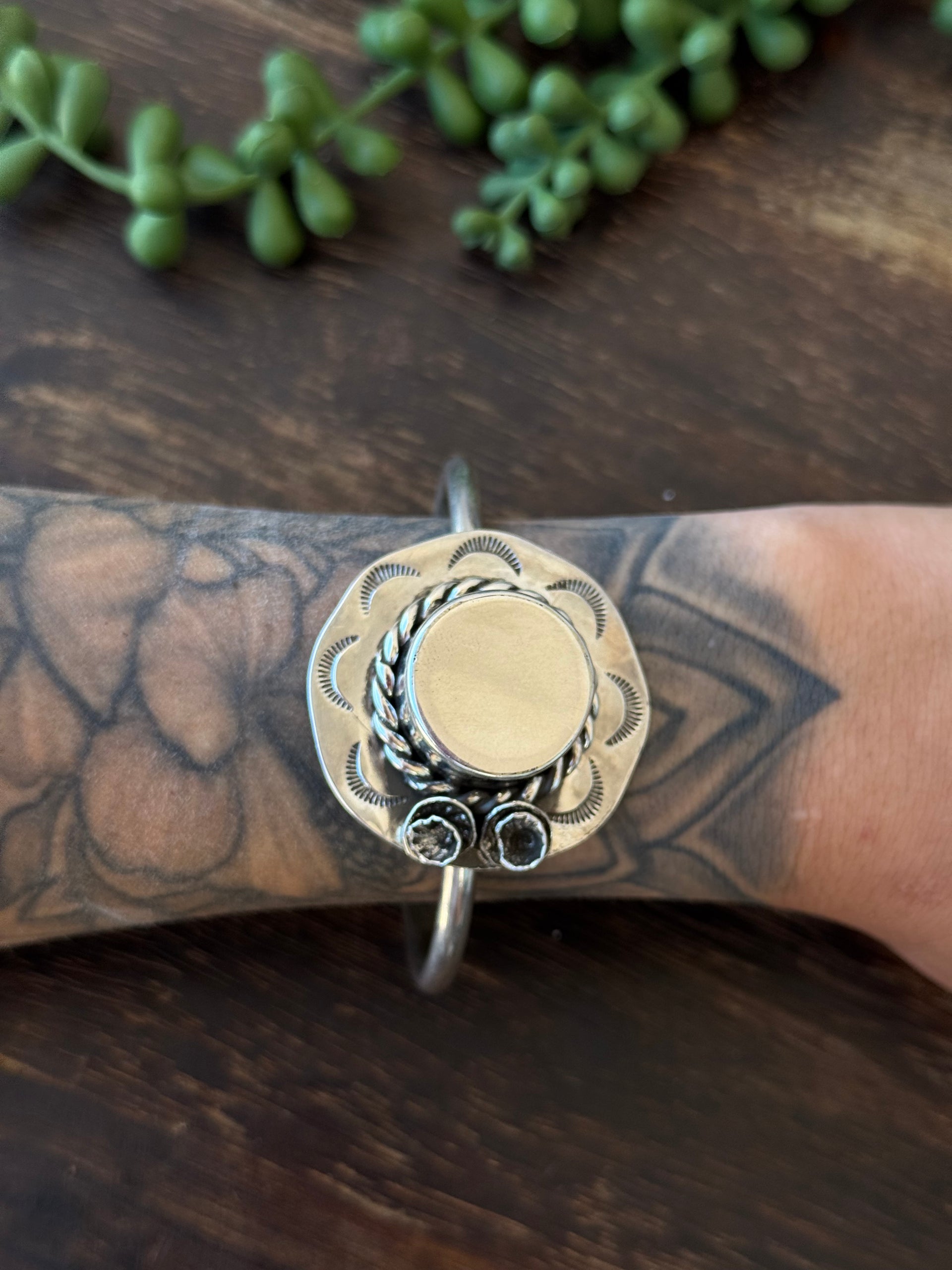 Larry Jackson Sterling Silver Cuff Bracelet