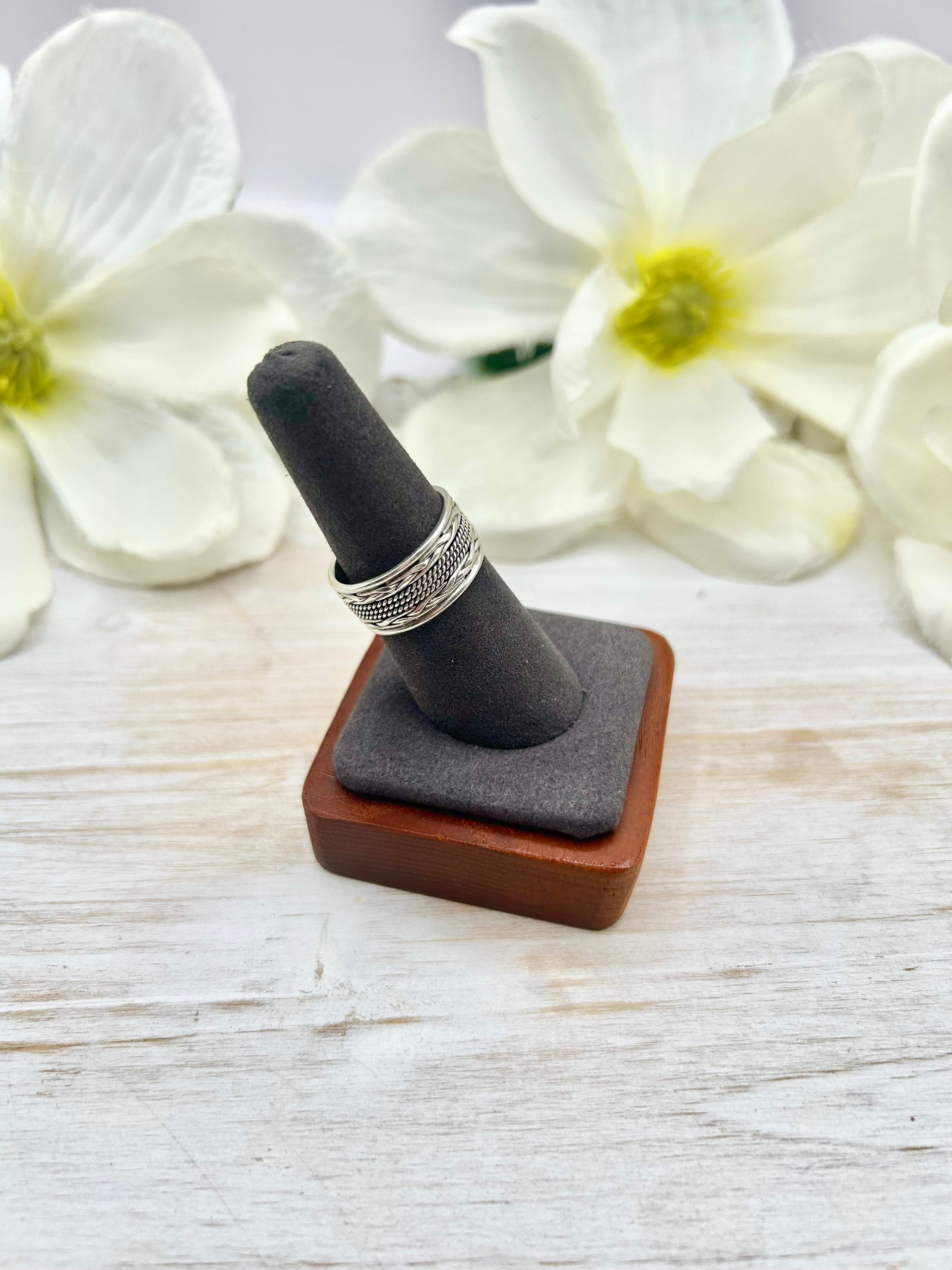 Navajo Made Sterling Silver Ring