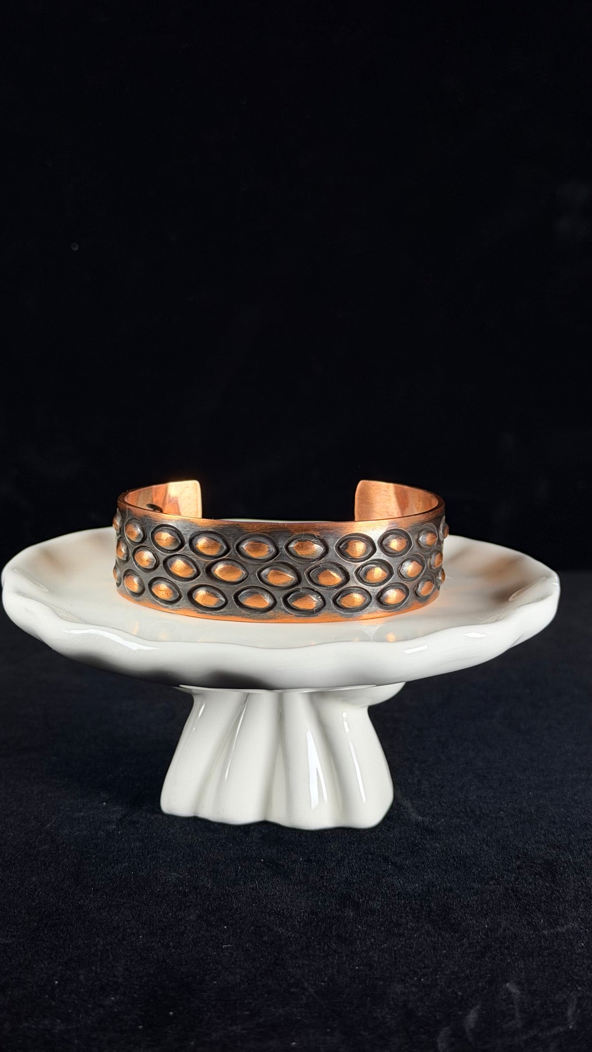 Jerold Tahe Copper Cuff Bracelet
