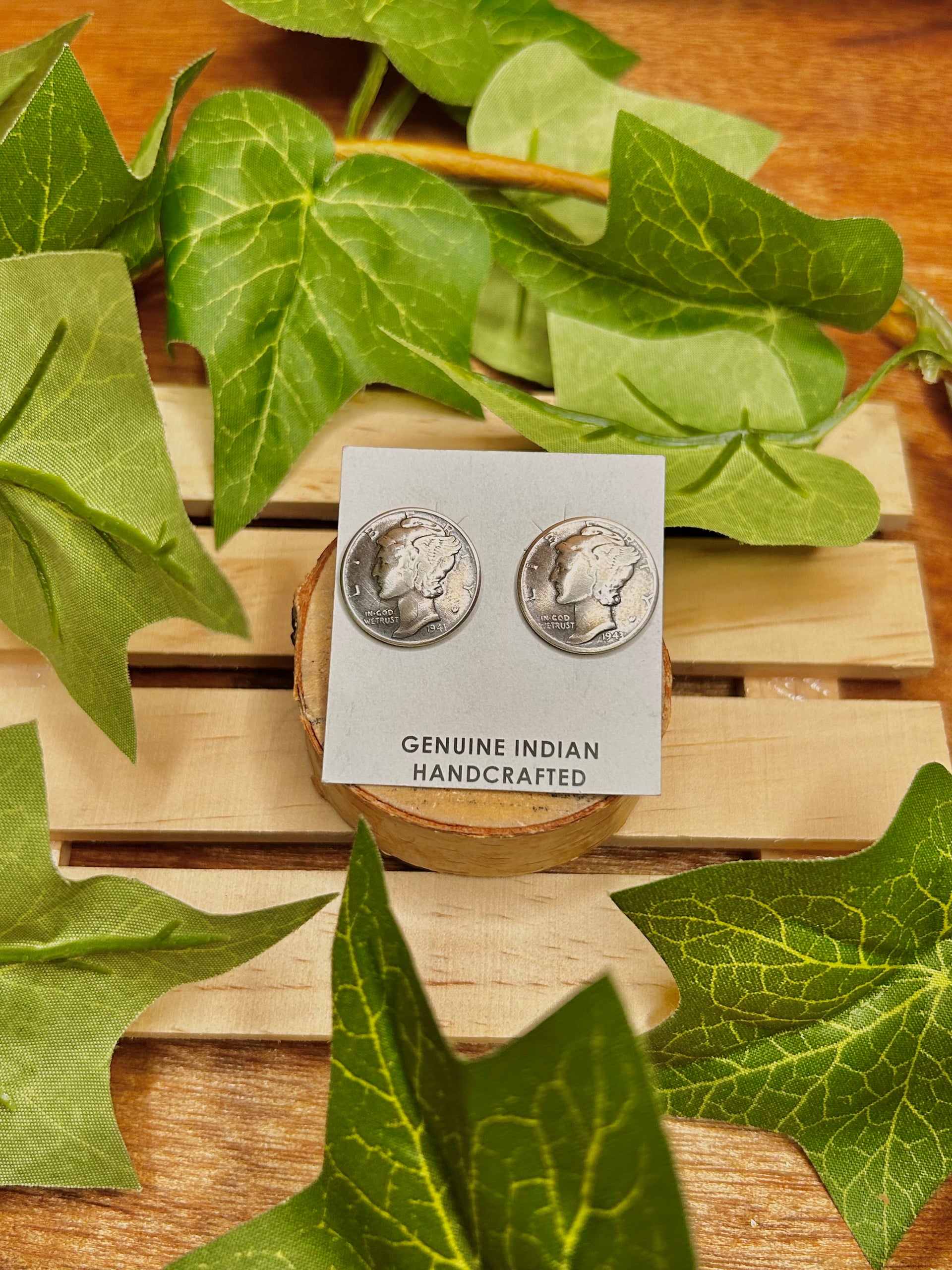 Dylan Hopper Made Sterling Silver Post Earrings