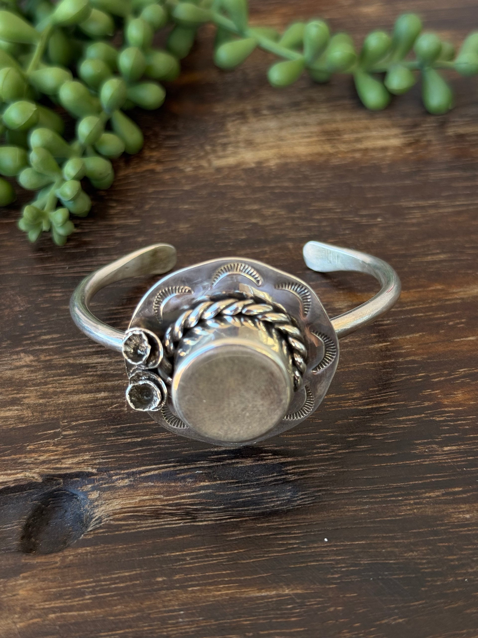 Larry Jackson Sterling Silver Cuff Bracelet