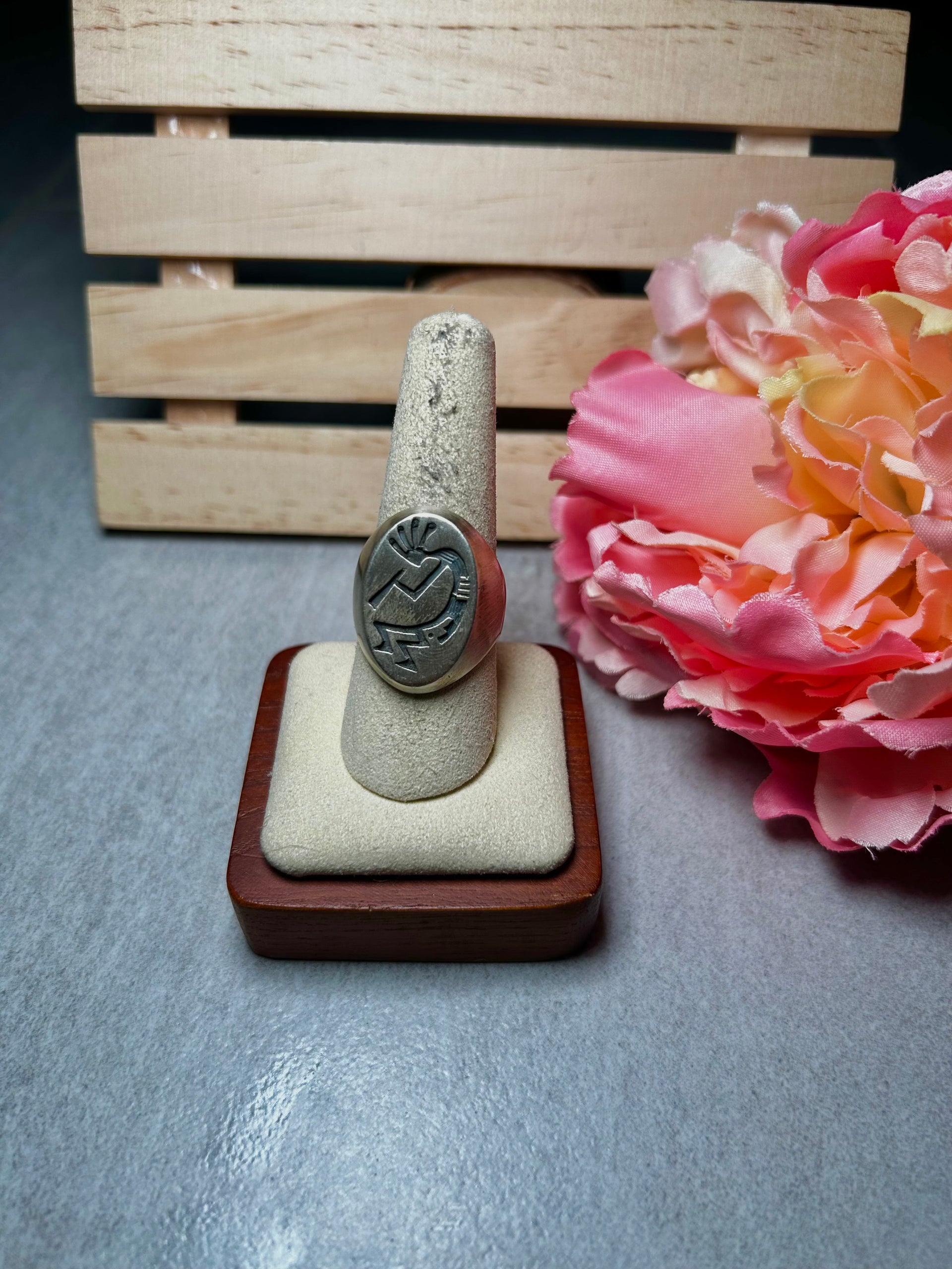 Navajo Made Sterling Silver Ring