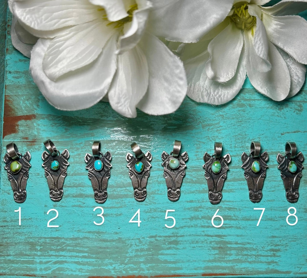 Kinlale Billah Sonoran Mountain Turquoise & Sterling Silver Pendant