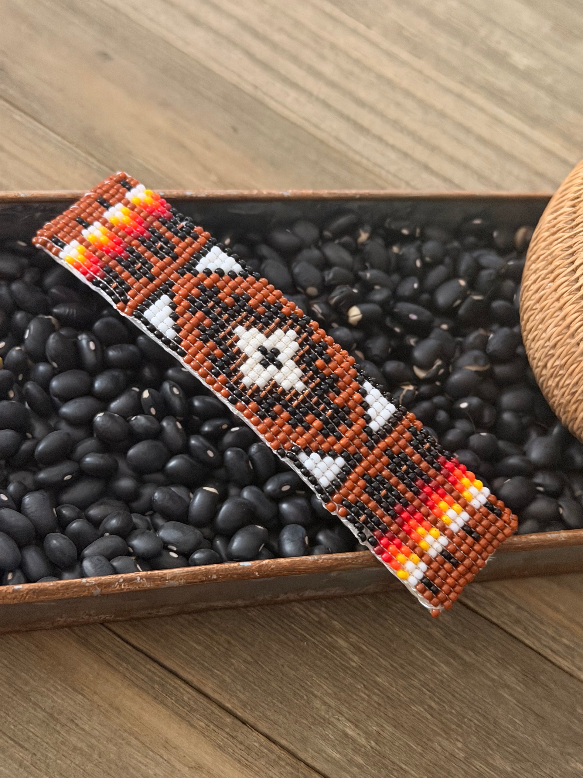Navajo Made Beaded Hair Barrette