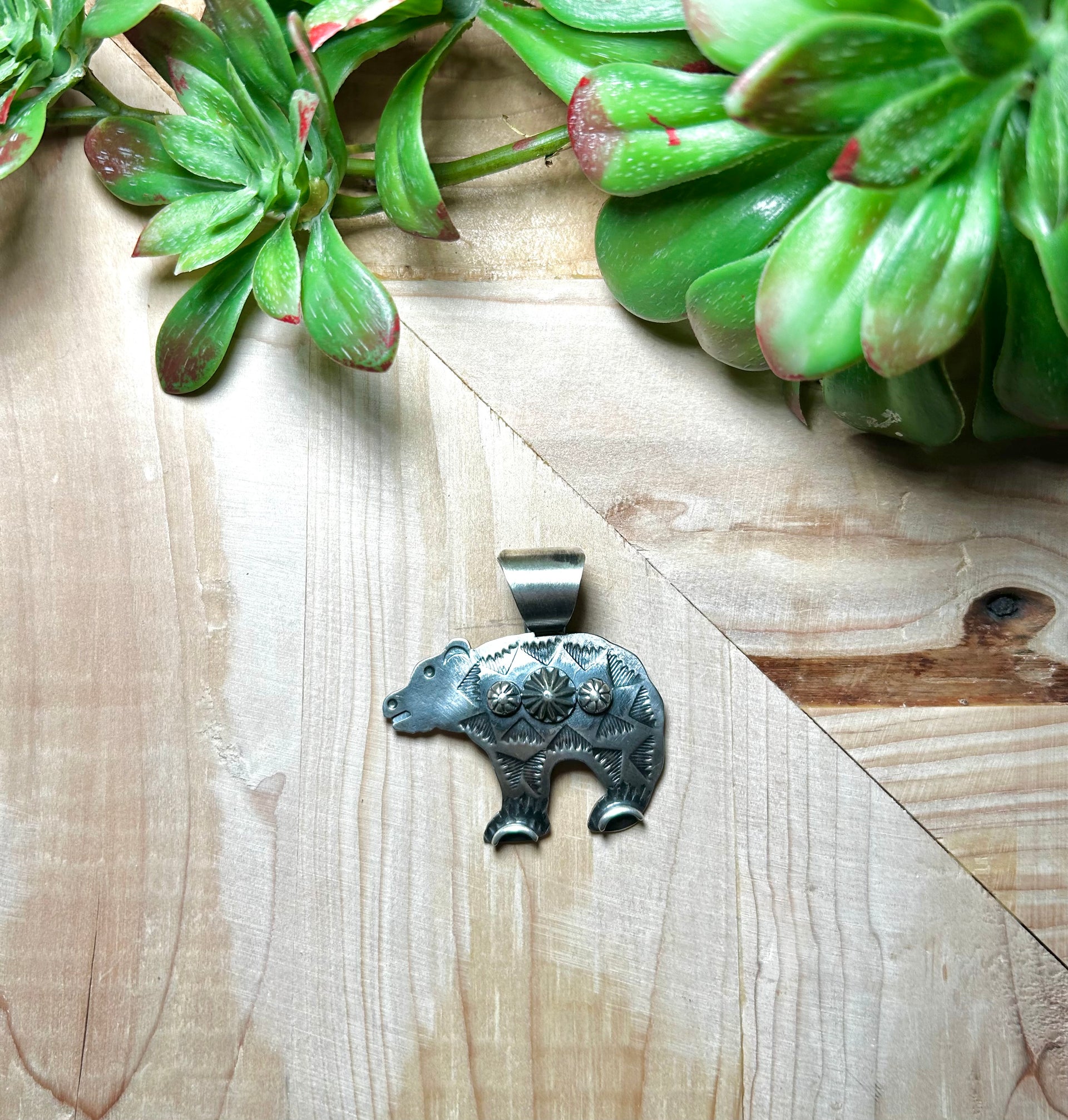 Chimney Butte Sterling Silver Pendant