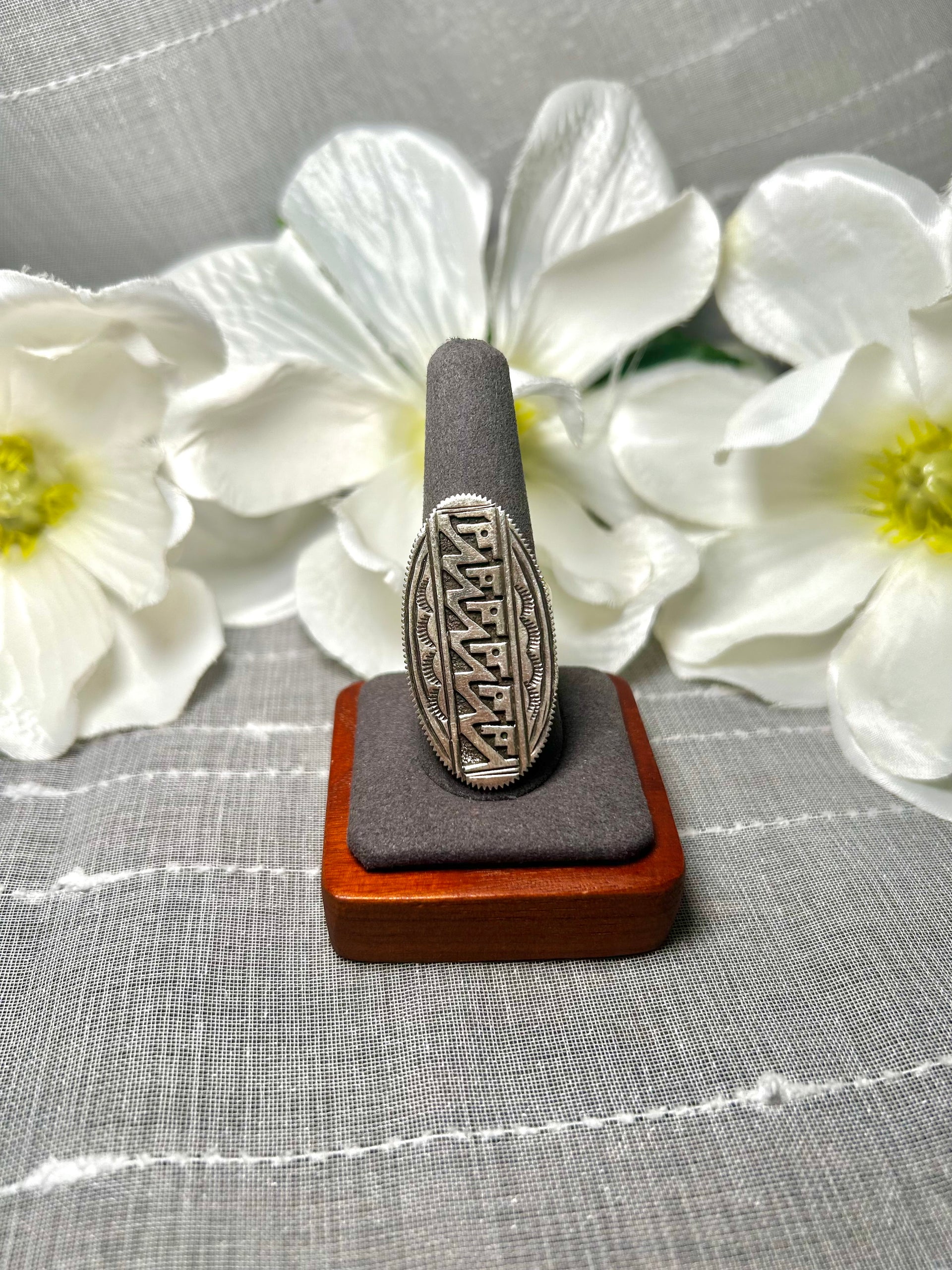 Navajo Made Sterling Silver Ring Size 11.25