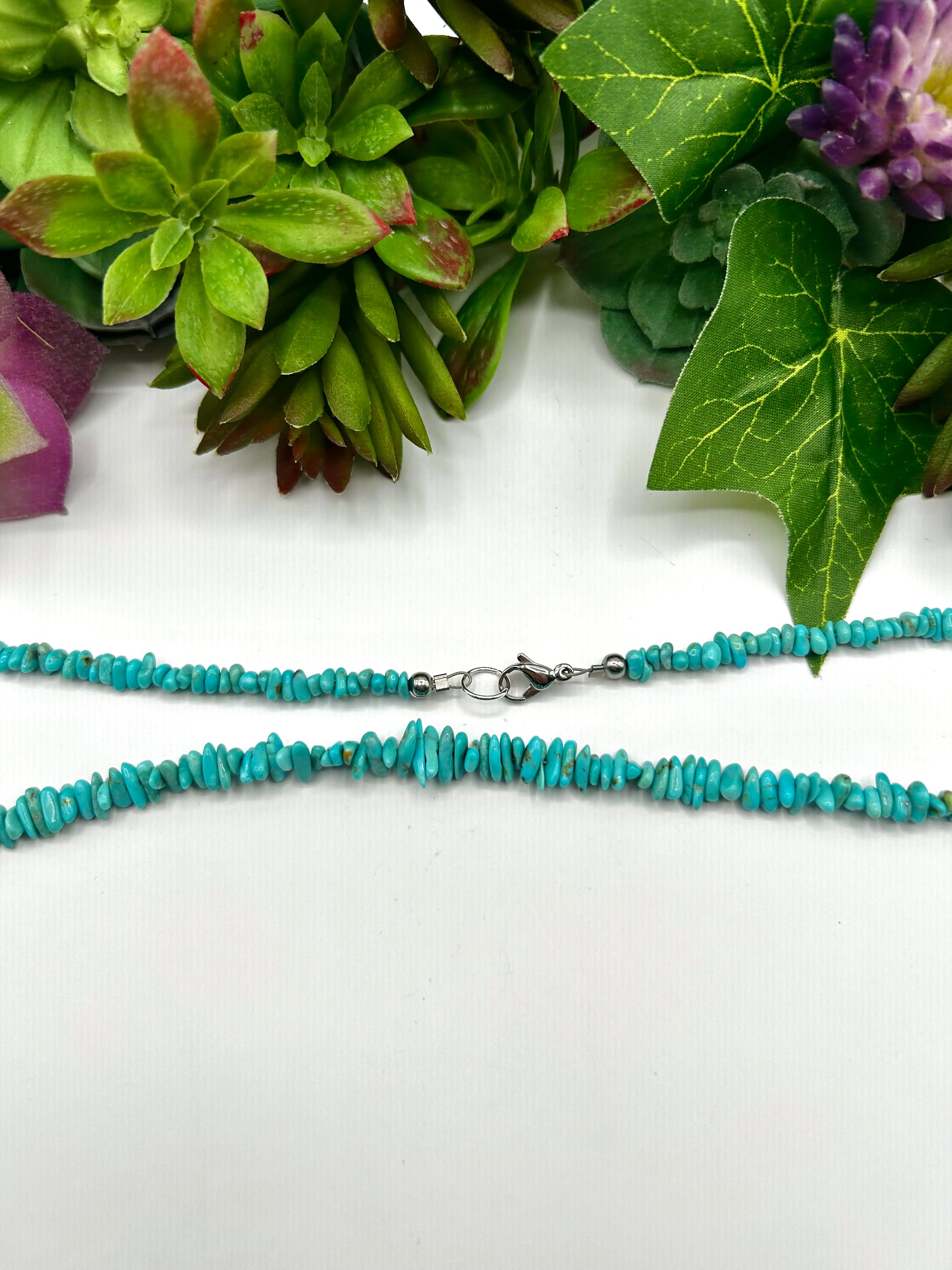 Handmade Campitos Turquoise Beaded Necklace