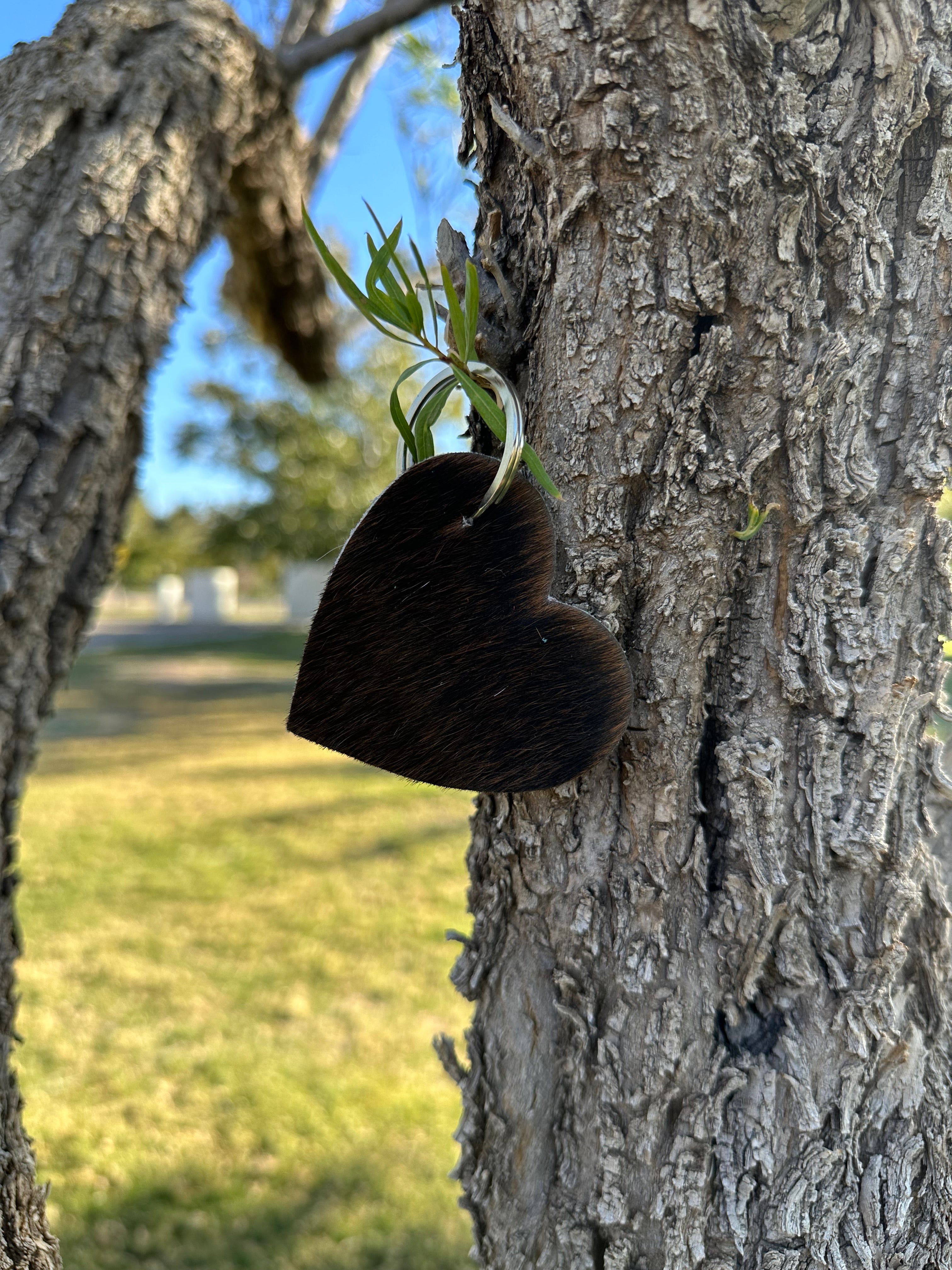 Genuine Leather & Cowhide Key Chain