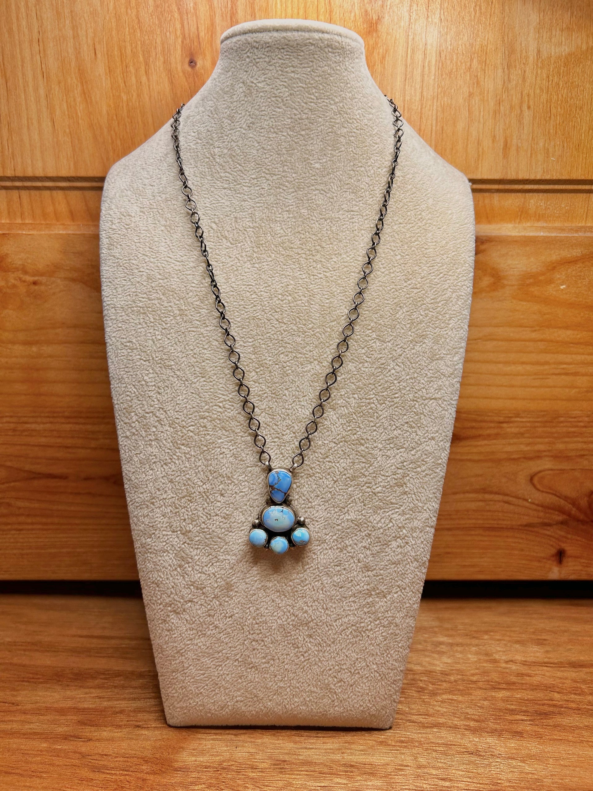 Ella Peters Made Golden Hill’s & Sterling Silver Necklace