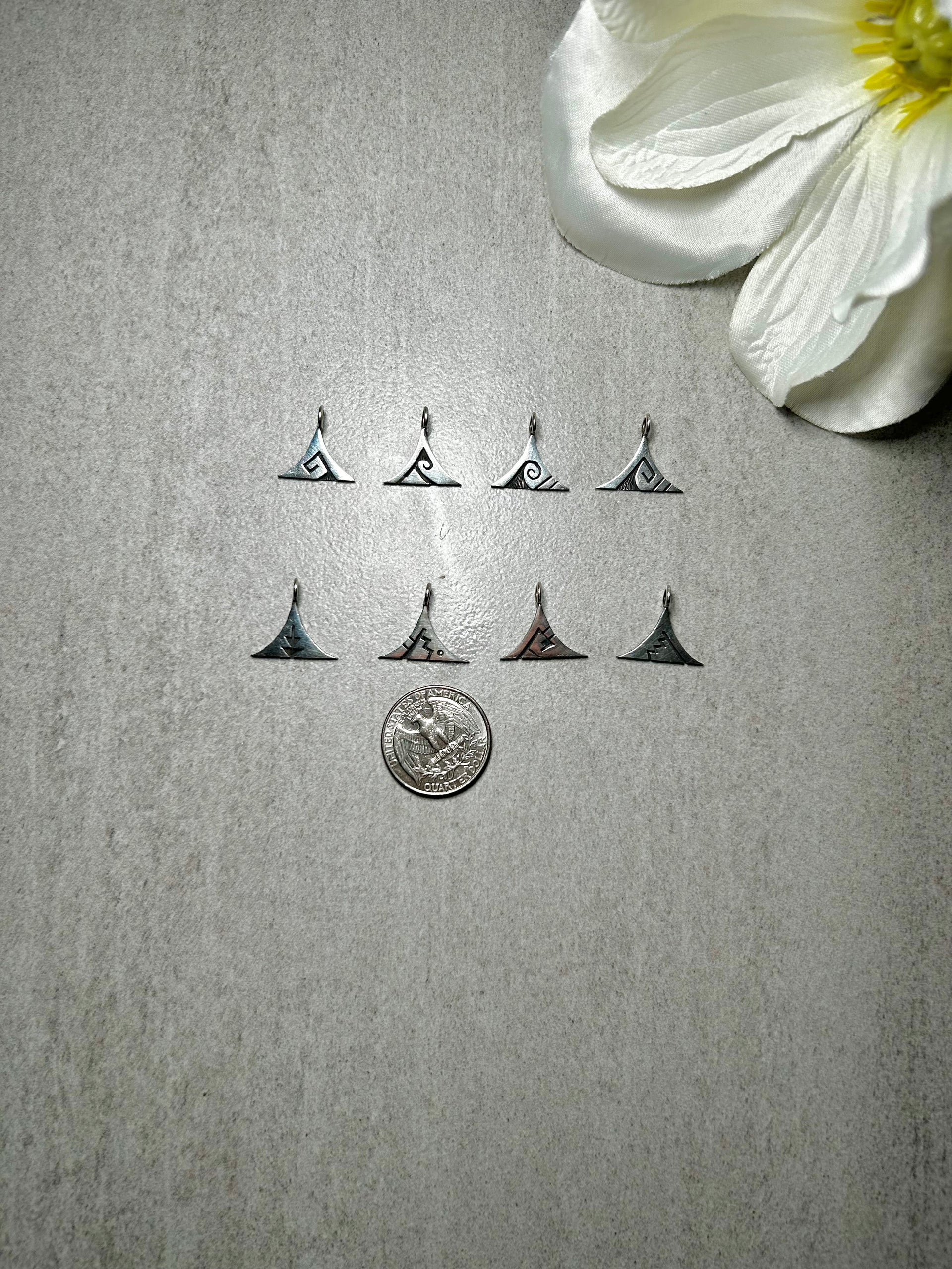 Hopi Made Sterling Silver Pendant