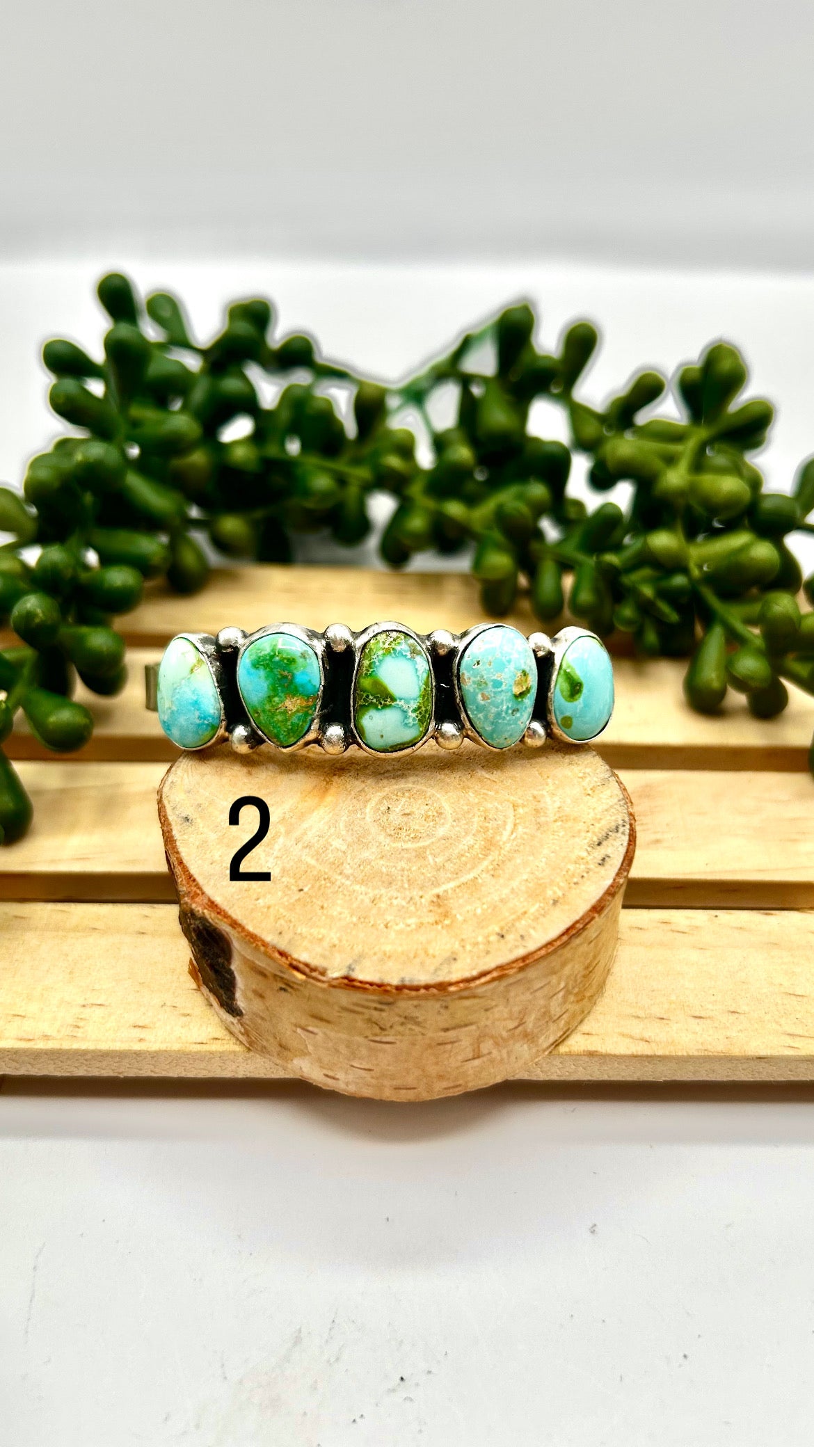 Darrell Morgan Sonoran Mountain Turquoise & Sterling Silver Cuff Bracelet
