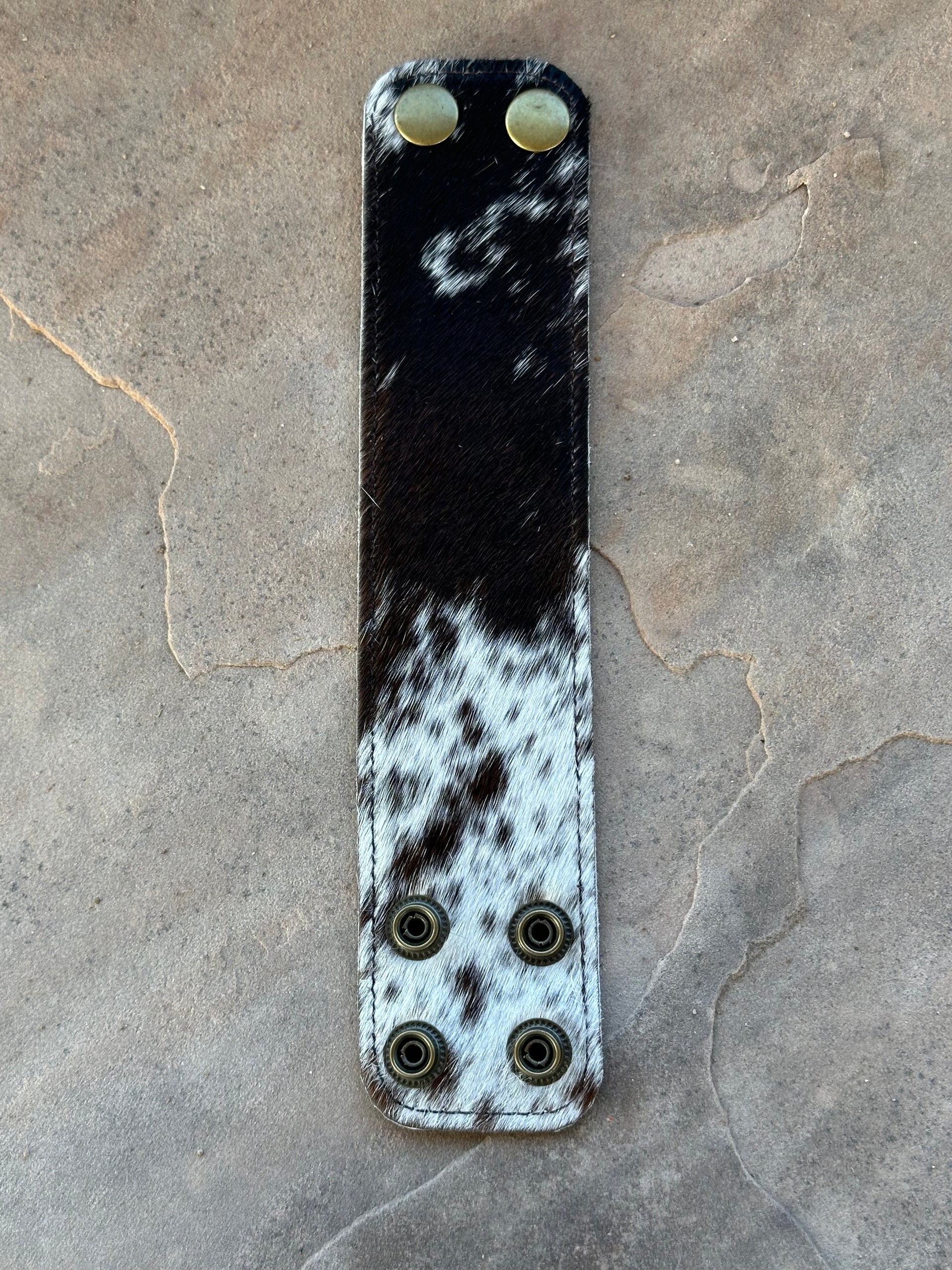 Genuine Leather & Cowhide Bracelet
