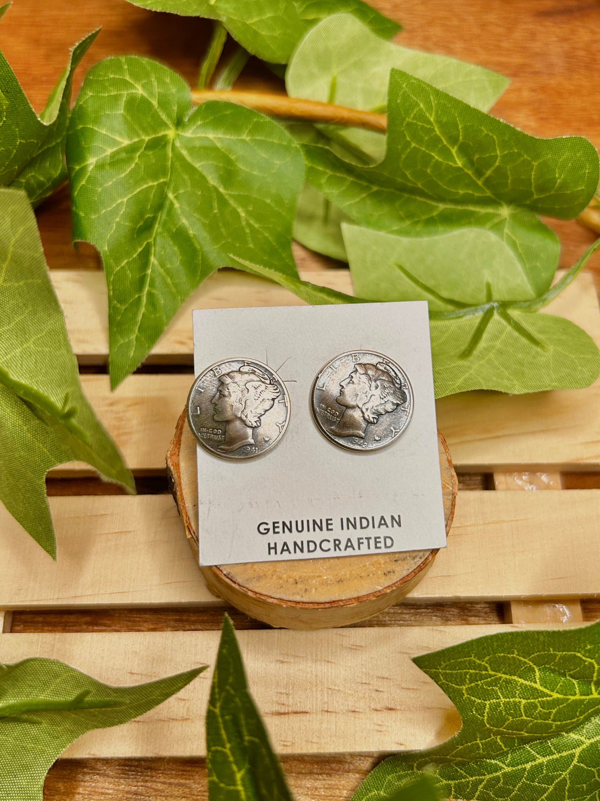 Dylan Hopper Made Sterling Silver Post Earrings