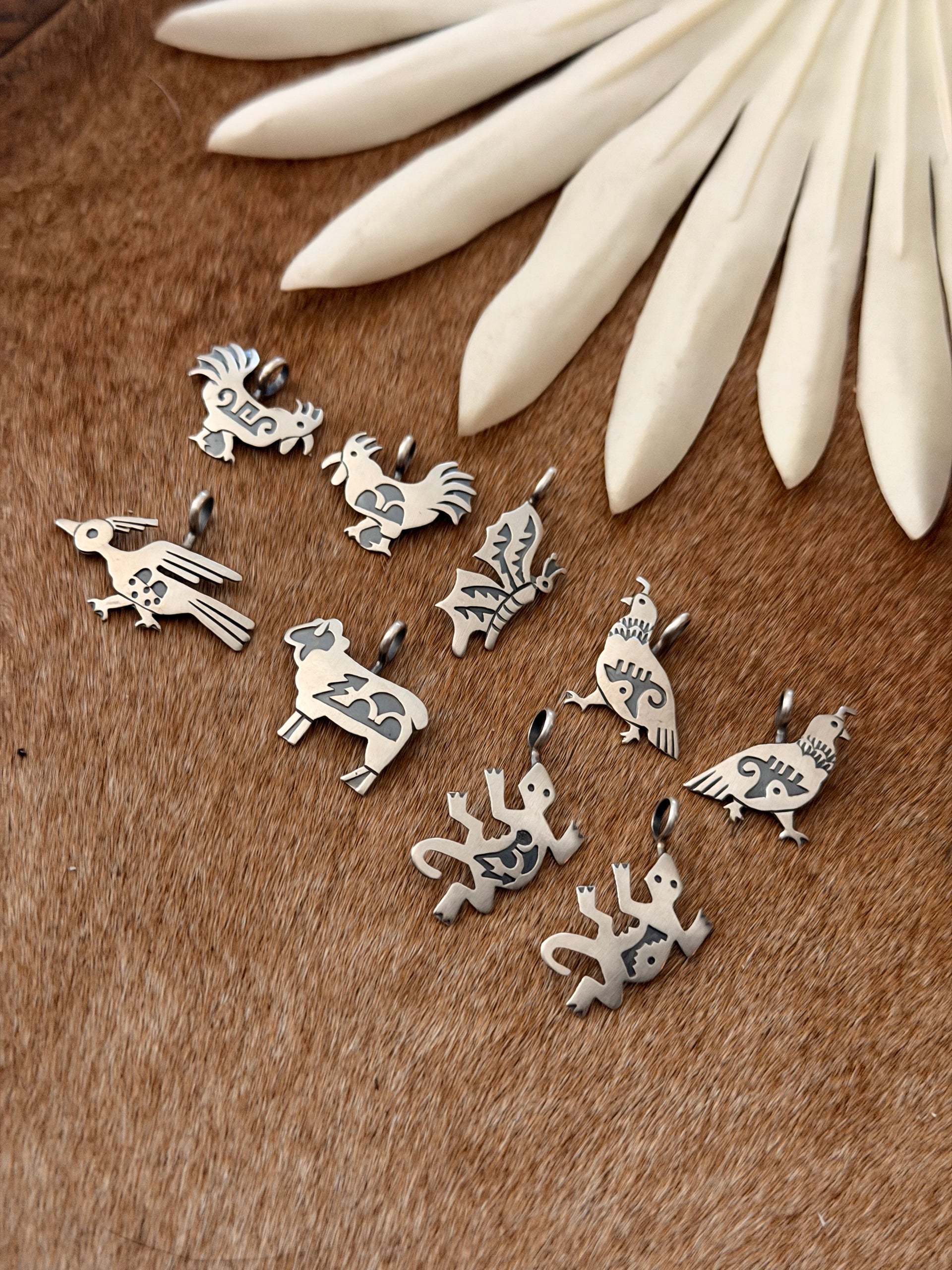 Navajo Made Sterling Silver Pendant