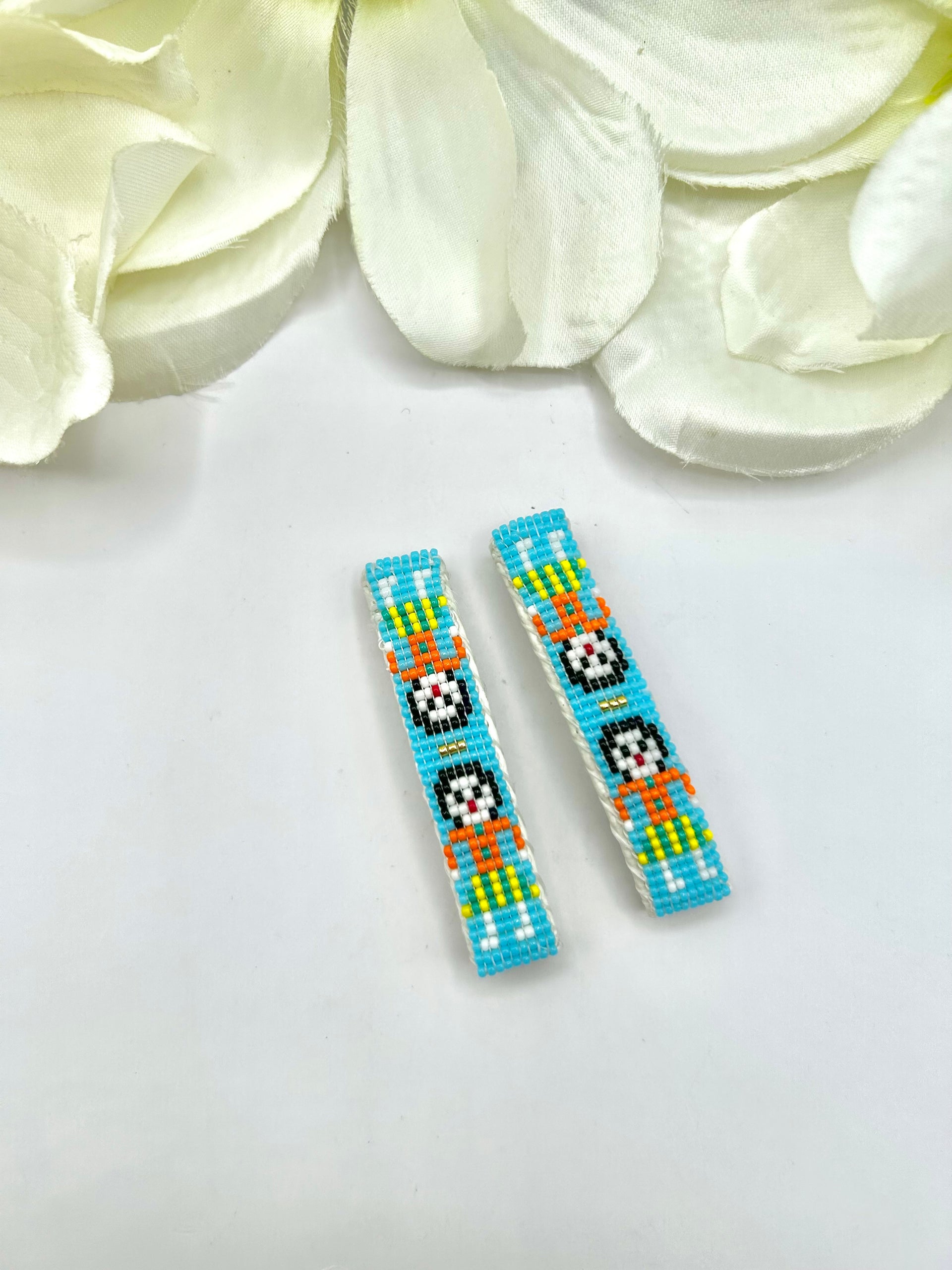 Navajo Made Beaded Hair Barrette