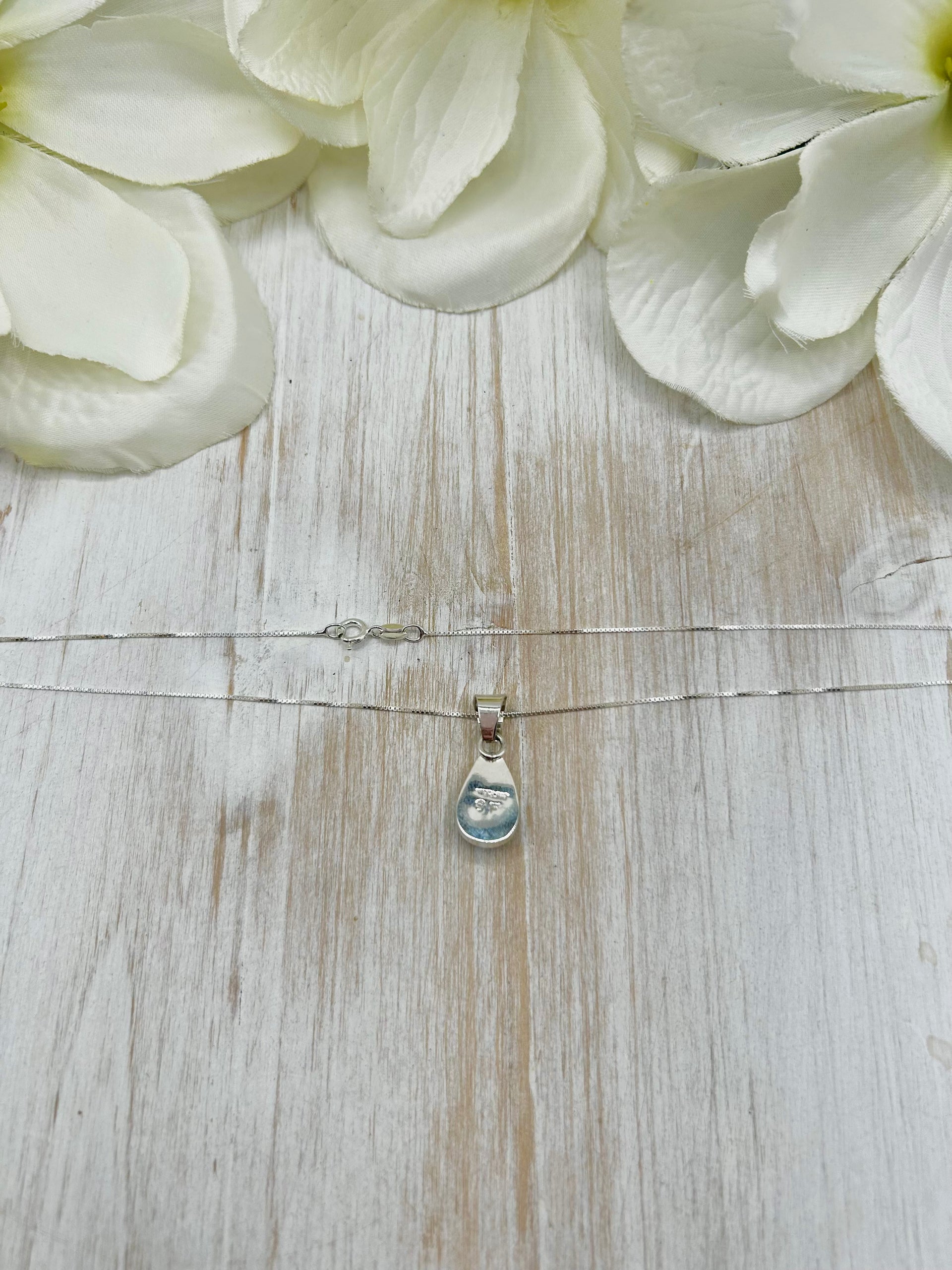 Navajo Made Golden Hill Turquoise & Sterling Silver Necklace