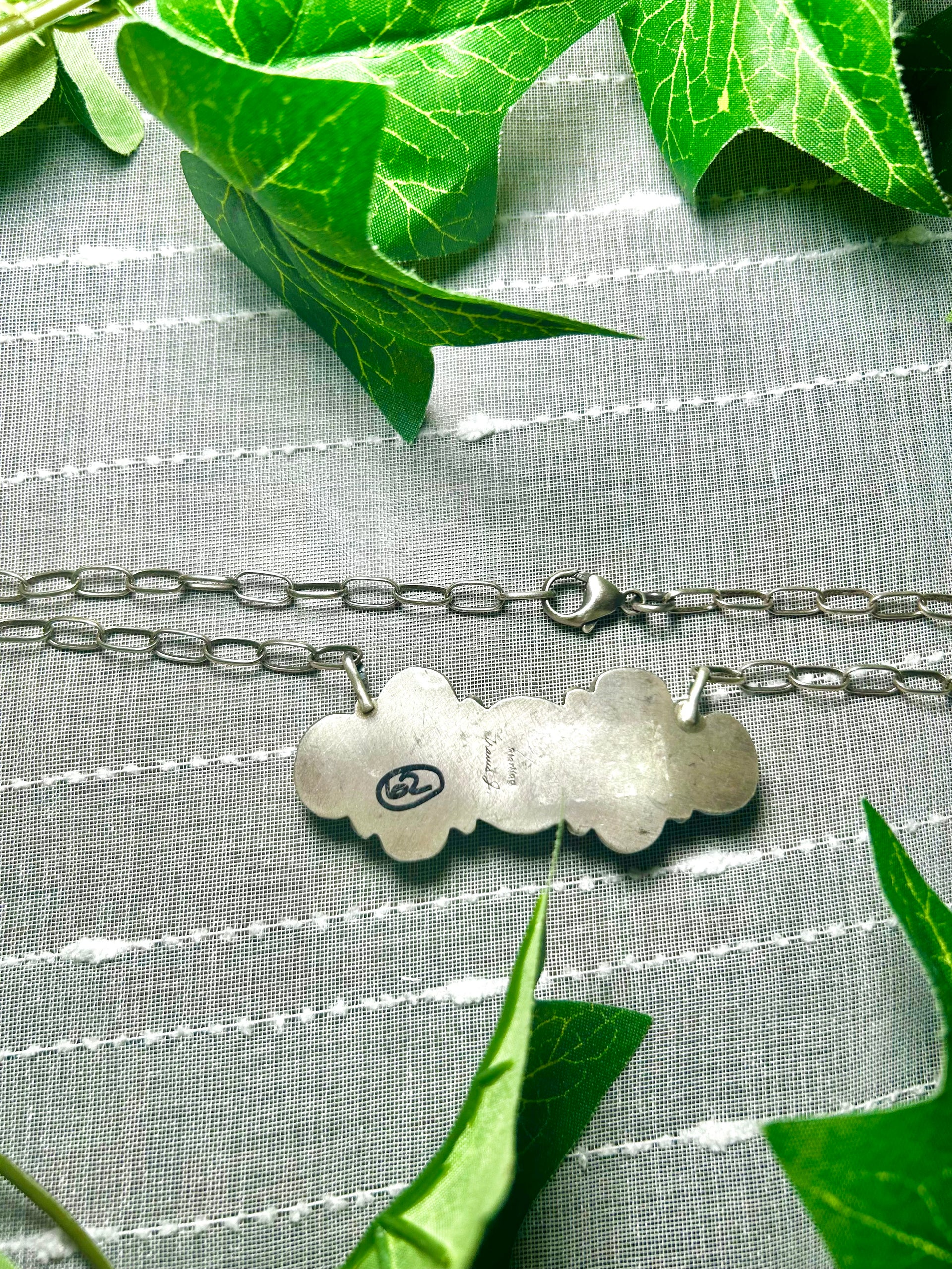 Travis Jim Mixed Turquoise & Sterling Silver Necklace