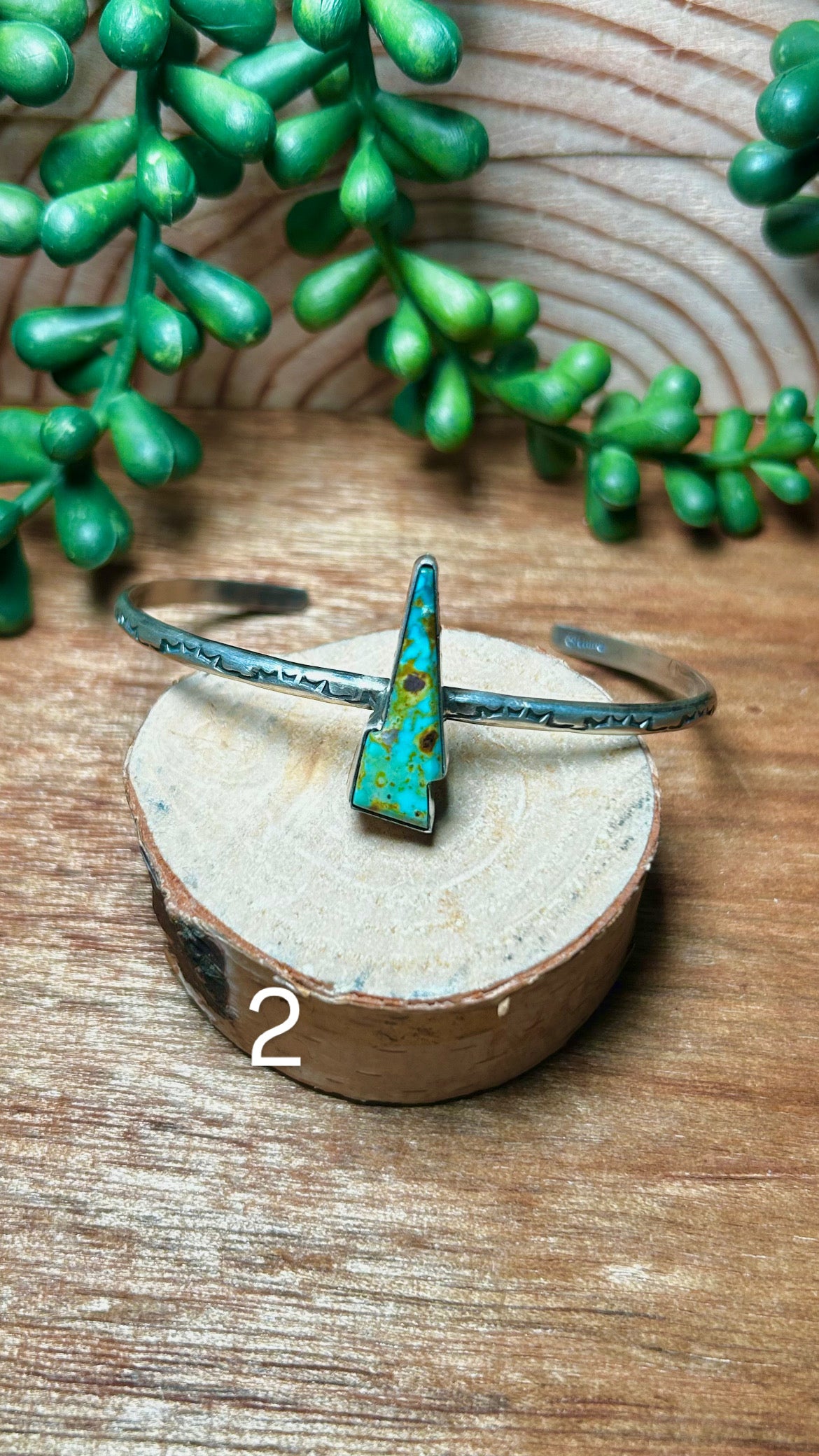 Donovan Skeets Kingman Turquoise& Sterling Silver Cuff Bracelet