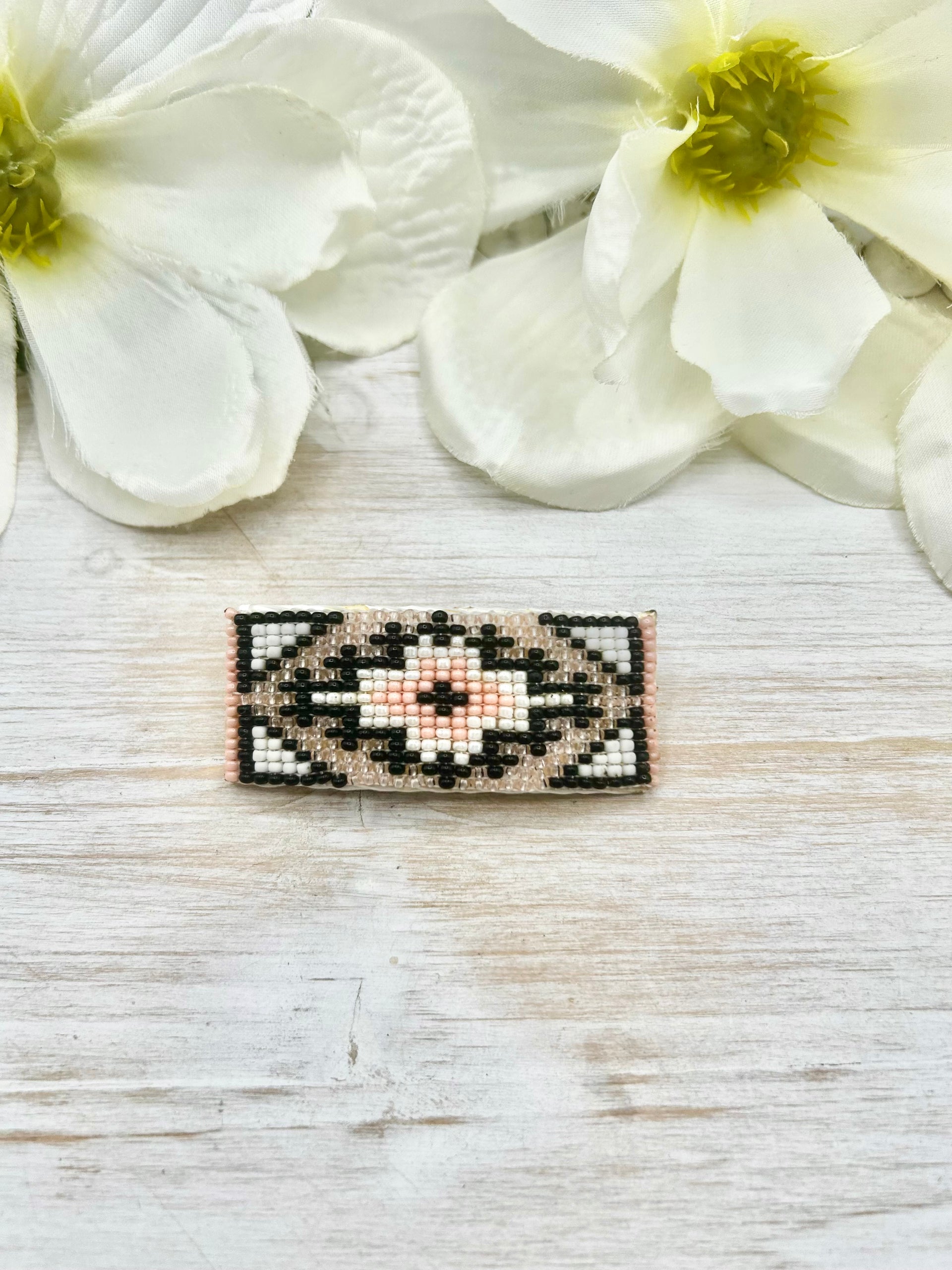 Navajo Made Beaded Hair Barrette