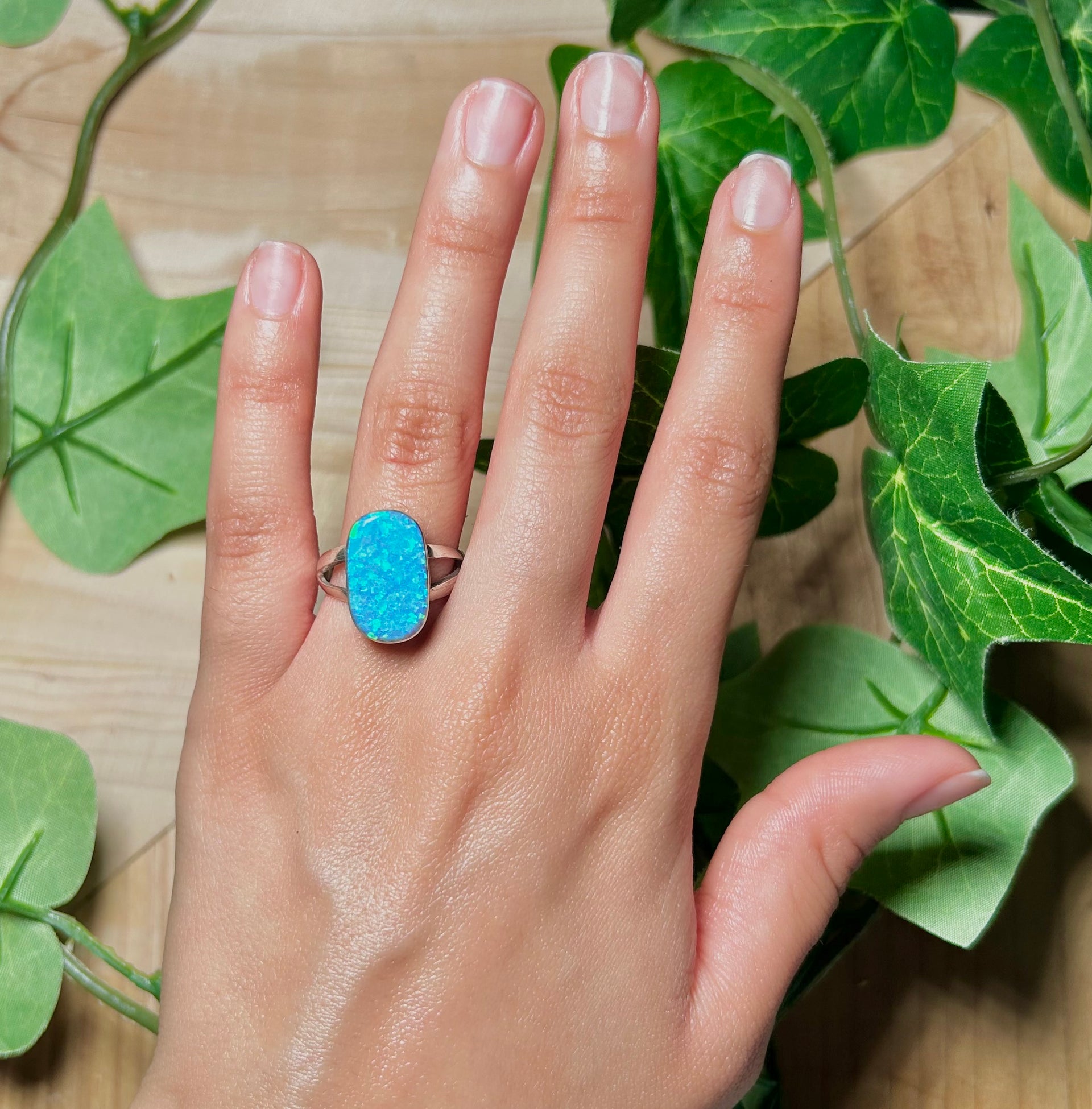 Victor Thompson Opal & Sterling Silver Ring