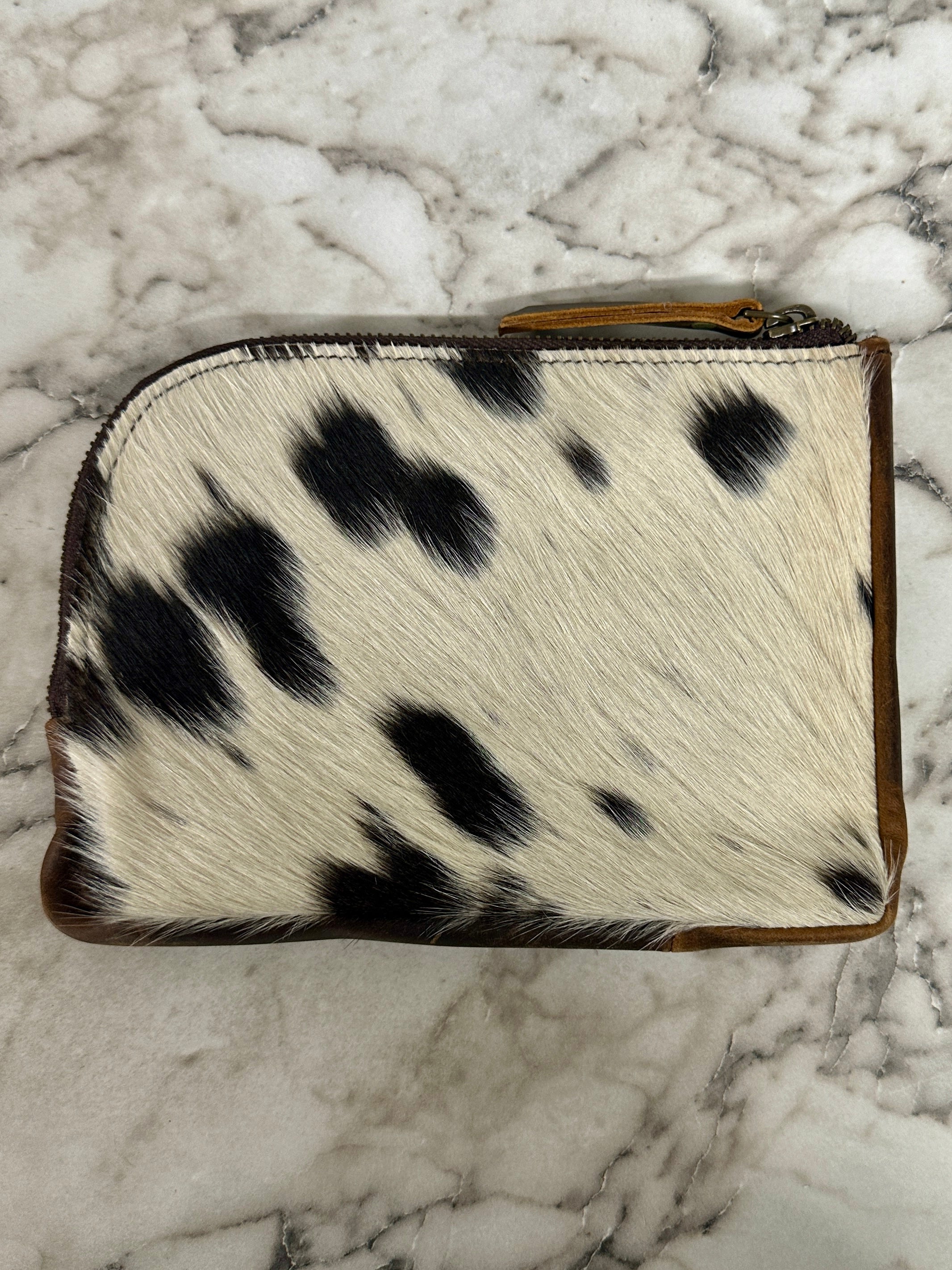 Genuine Leather Cowhide Coin Bag