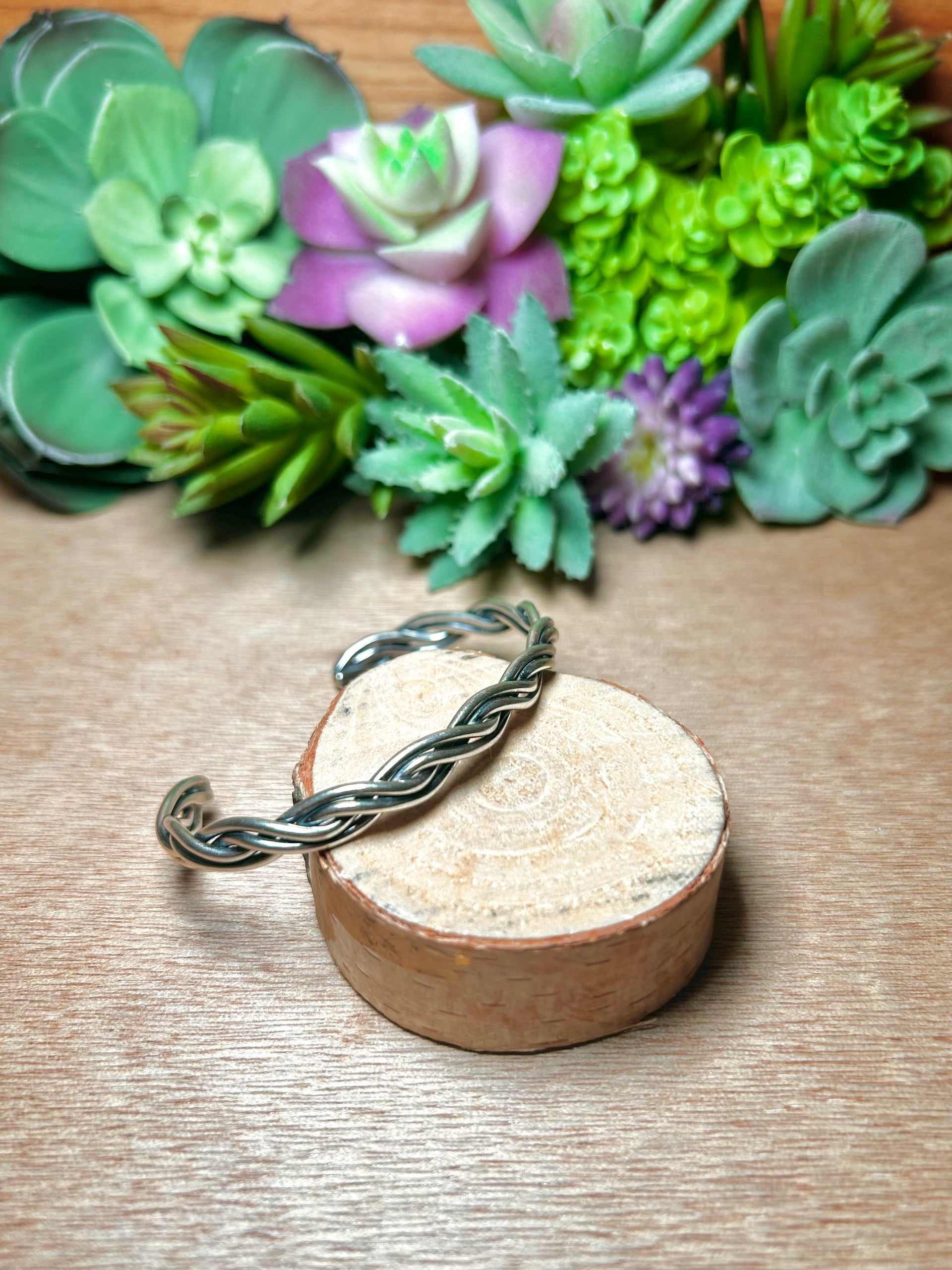 Navajo Made Sterling Silver Cuff Bracelet