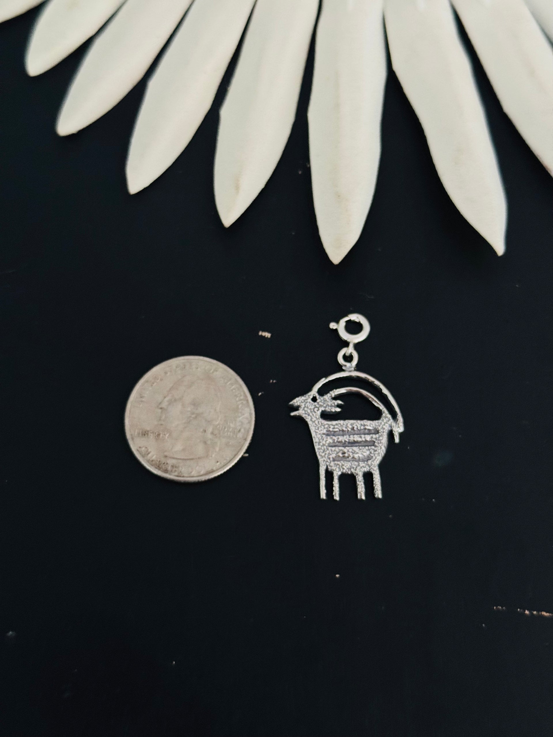Navajo Made Sterling Silver Cast Charms