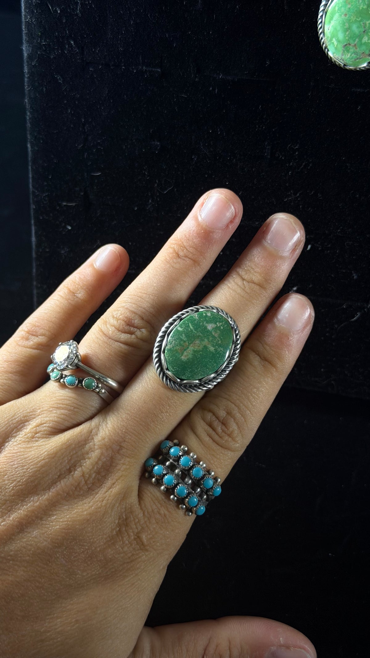 Jackson Hoskie Turquoise & Sterling Silver Ring