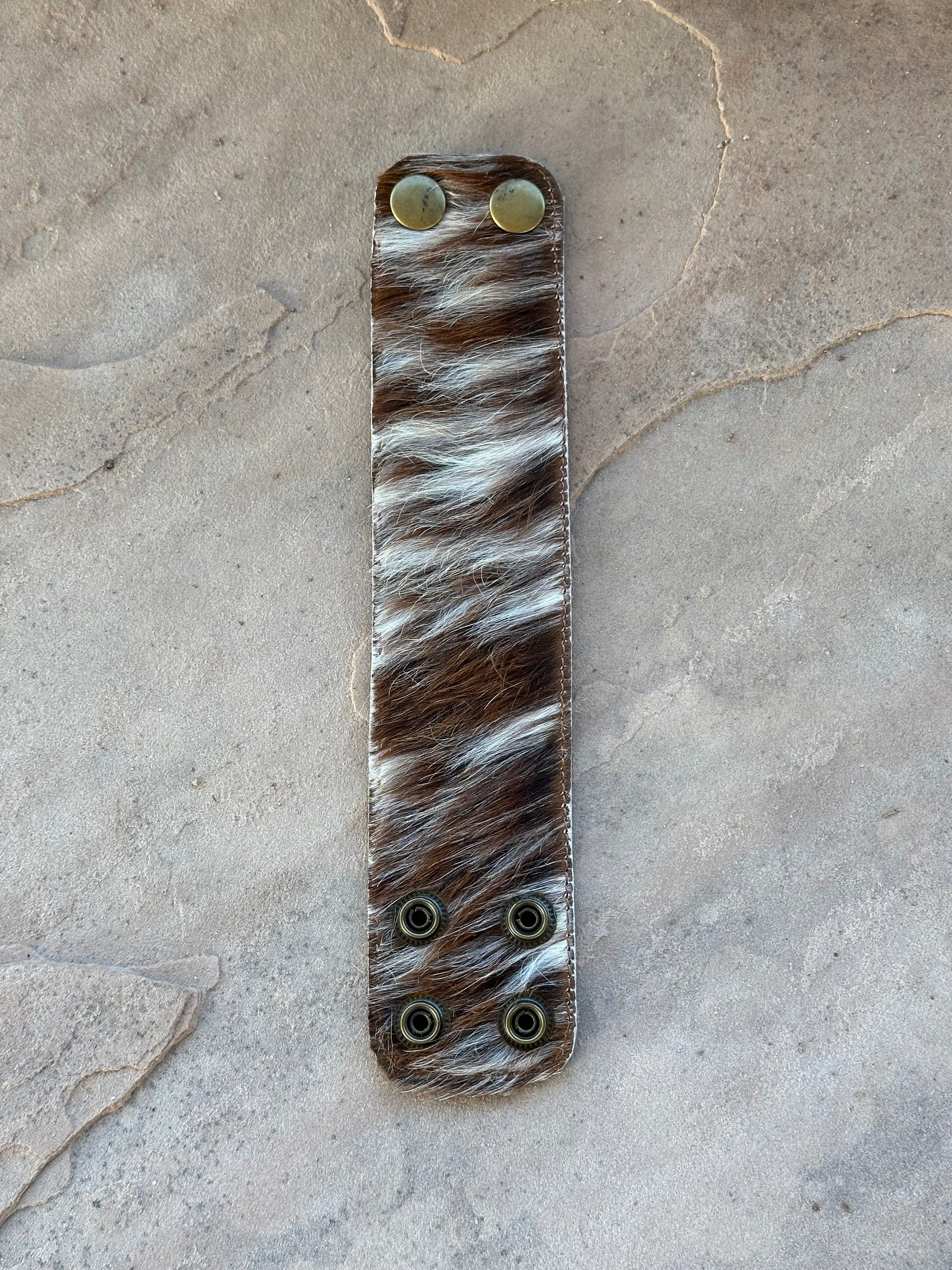 Genuine Leather & Cowhide Bracelet