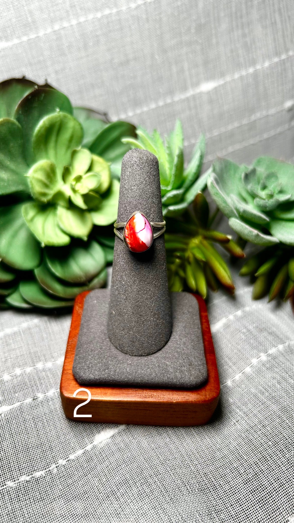 Navajo Made Mohave Turquoise & Sterling Silver Ring