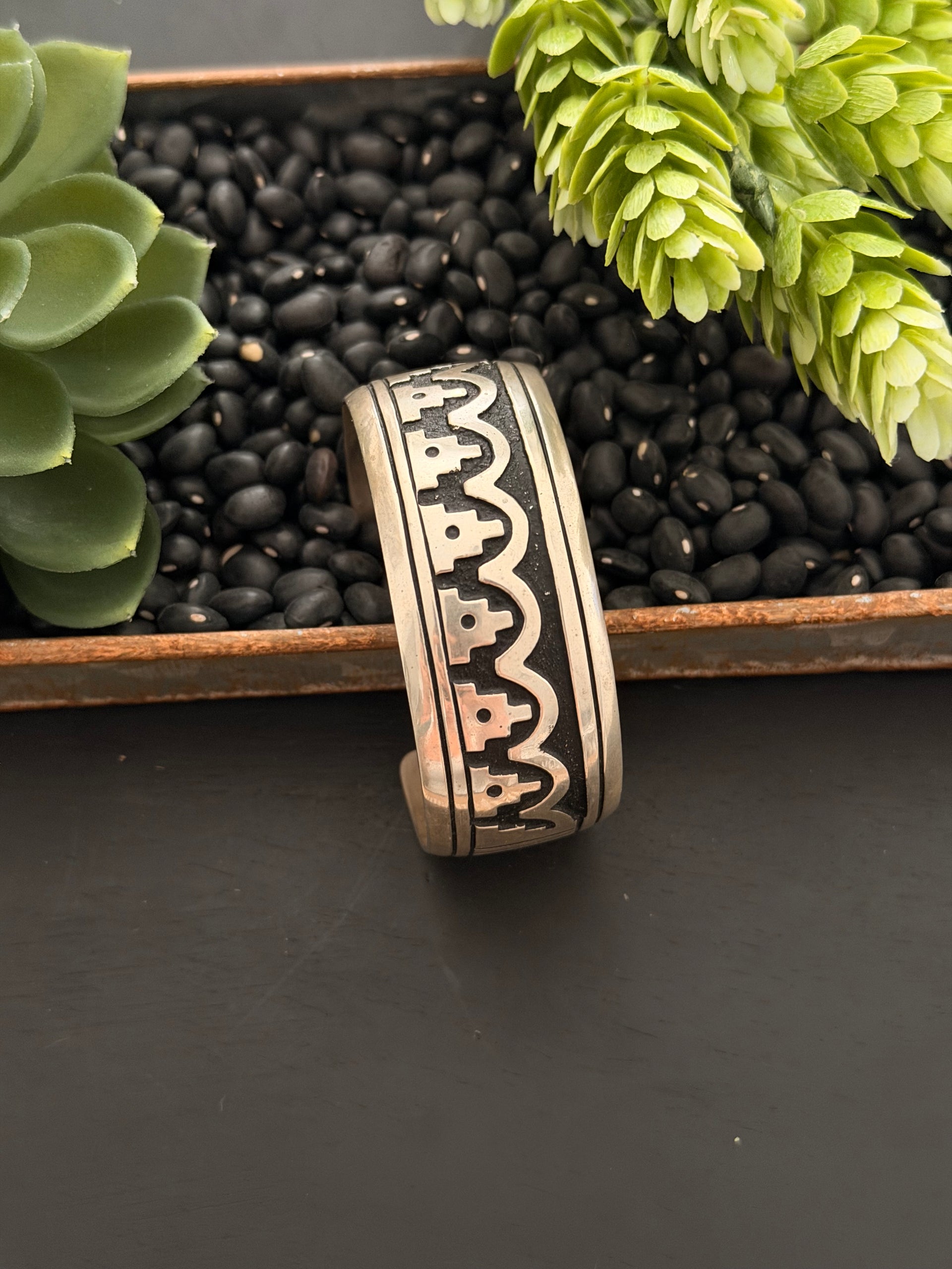 T & R Singer Sterling Silver Cuff Bracelet