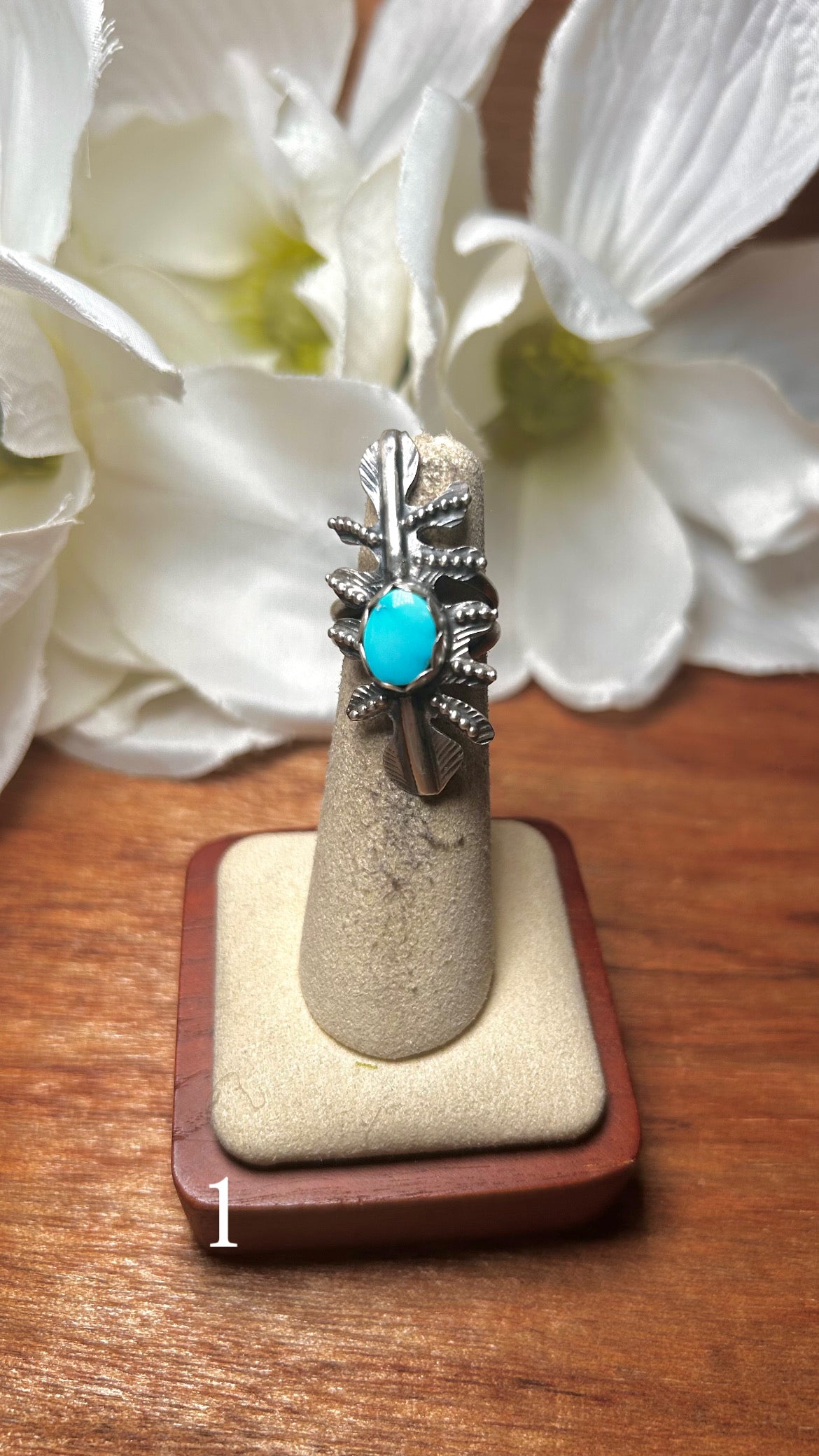Kobe Martinez Golden Hill Turquoise & Sterling Silver Adjustable Ring