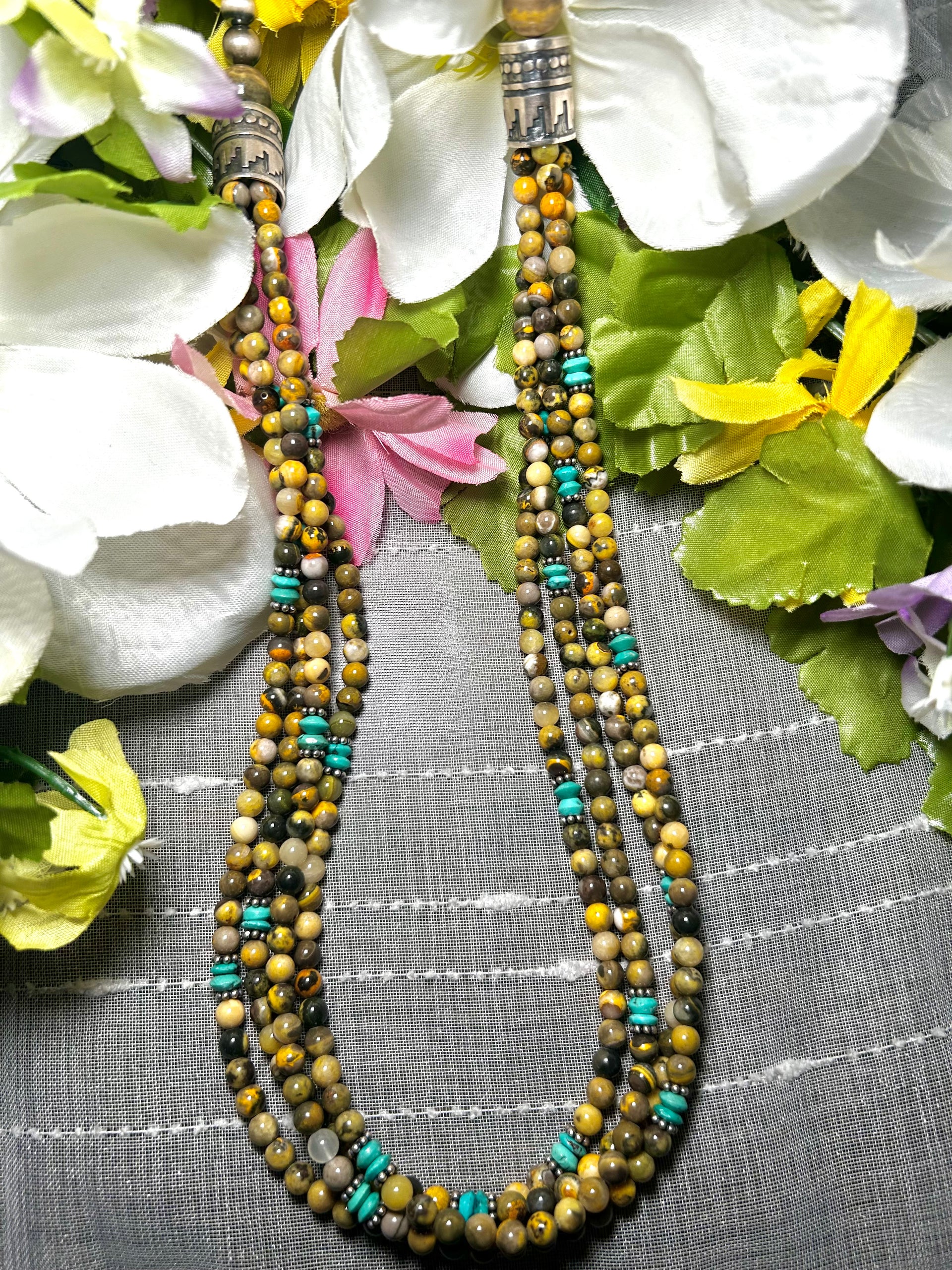 Navajo Made Multi Stone Necklace