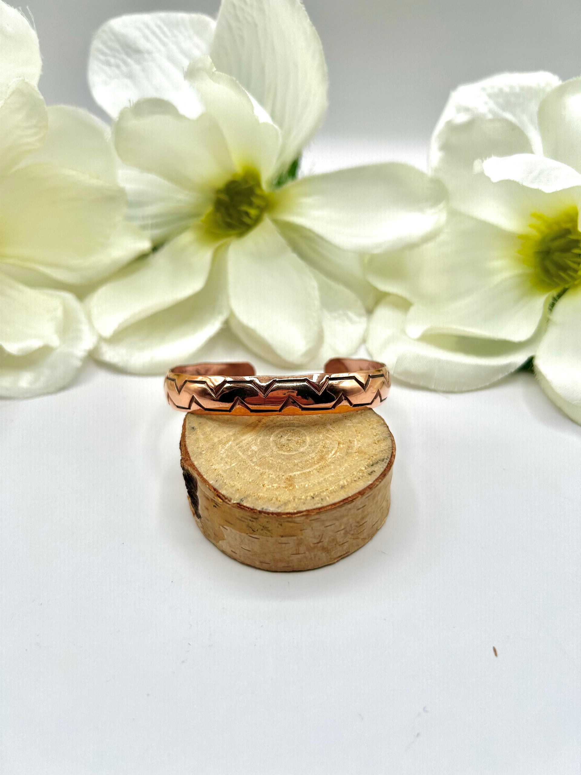 Navajo Made Copper Cuff Bracelet