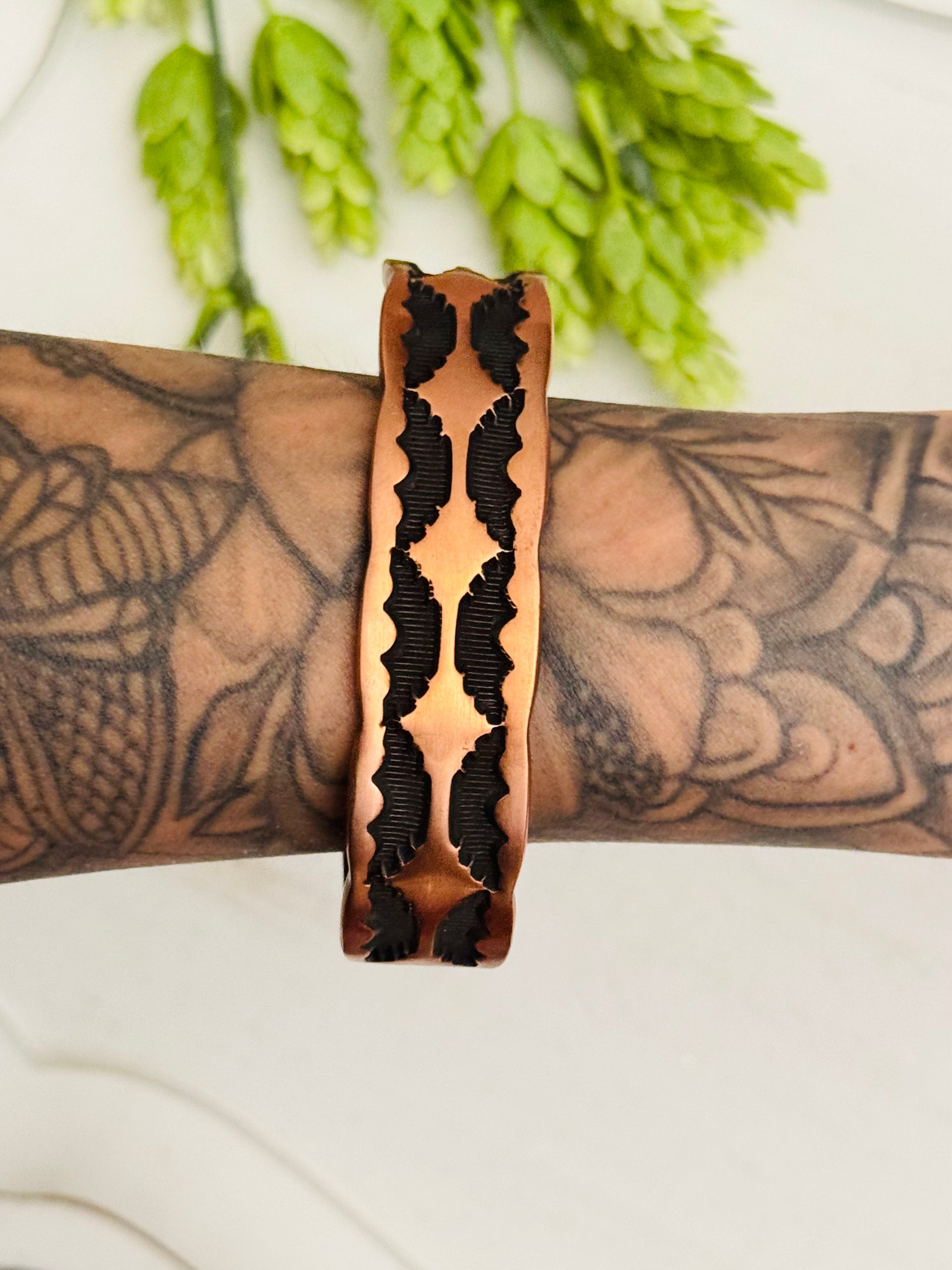 Jerold Tahe Copper Cuff Bracelet