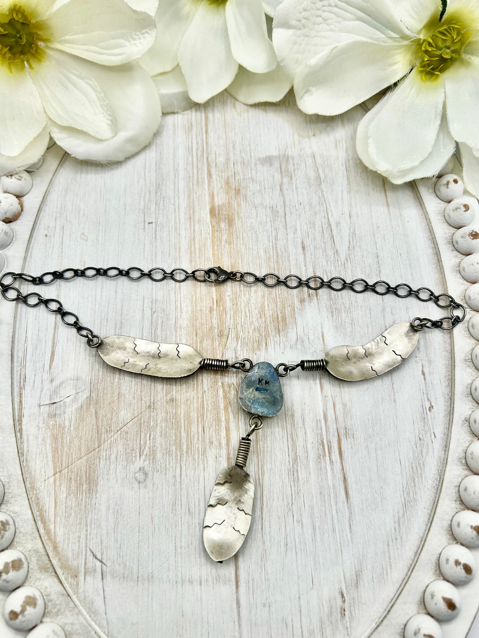 Kobe Martinez Sonoran Mountain Turquoise & Sterling Silver Necklace